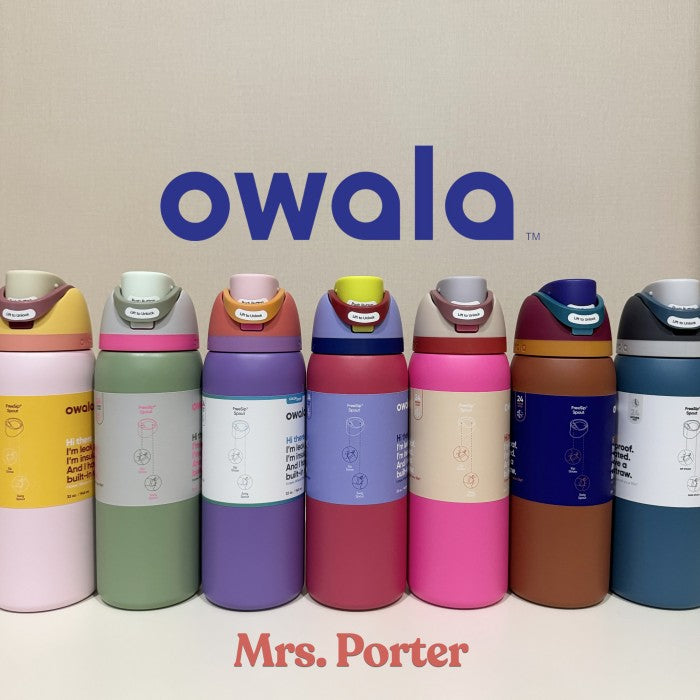 Owala FreeSip 40oz (1183ml) Insulated Stainless-Steel Water Bottle - Mrs. Porter