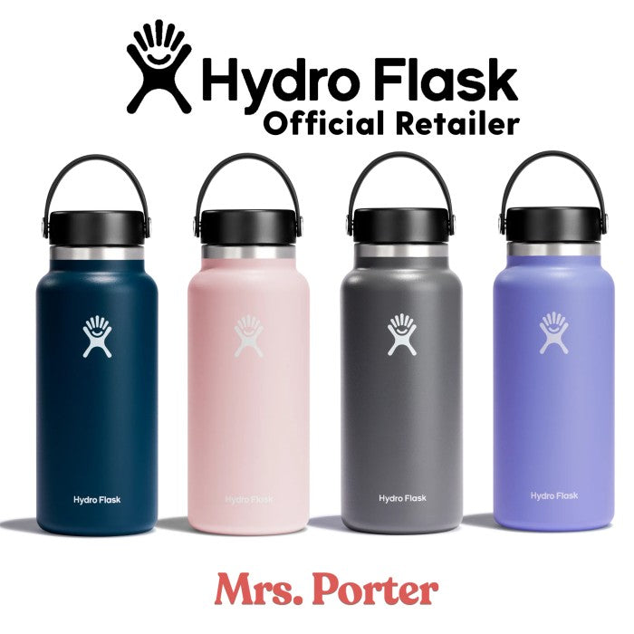 Hydro Flask Tumbler 32oz (946mL) Wide Mouth with Flex Cap - Mrs. Porter