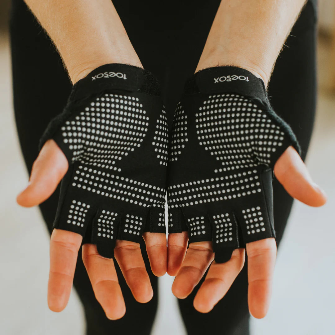 TAVI Half Finger Grip Gloves - Mrs. Porter