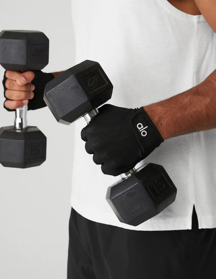 Alo Yoga Power Moves Workout Gloves - Mrs. Porter