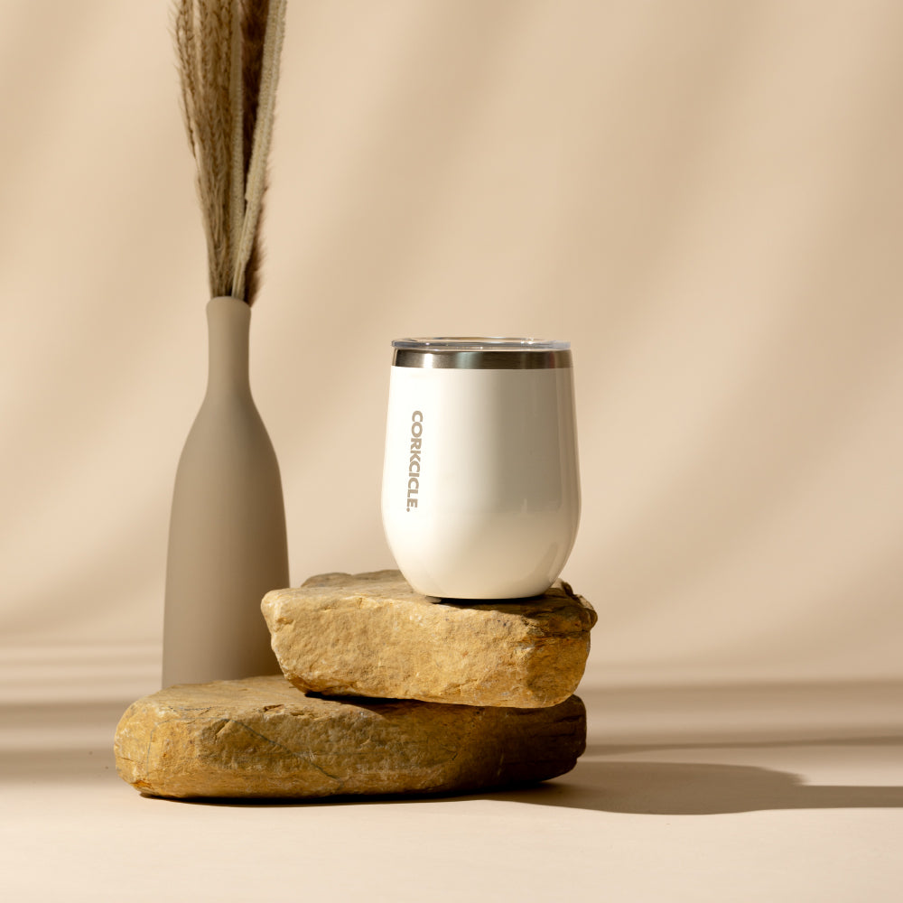 CORKCICLE Stemless 12oz Stainless Steel Drink Tumbler