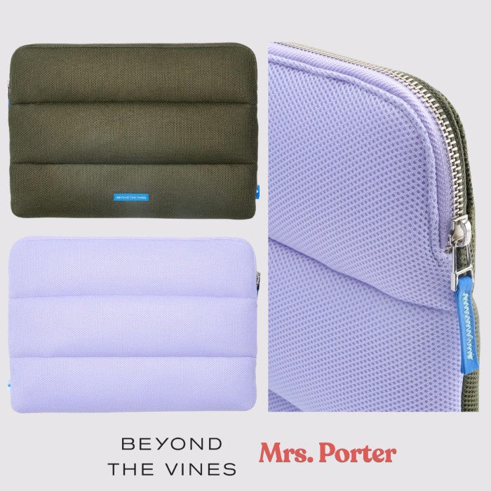 Beyond The Vines BTV Mesh Poofy Laptop Sleeve - Mrs. Porter