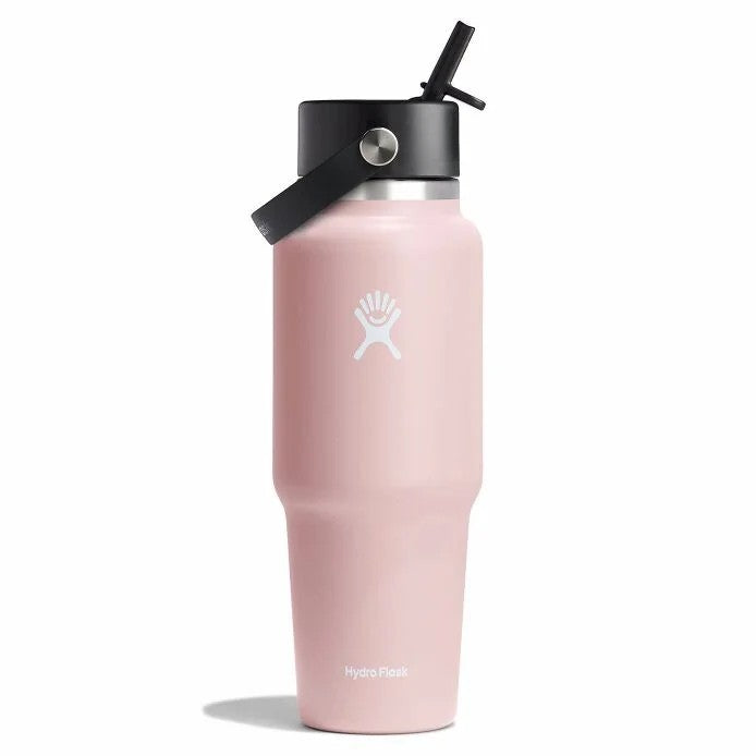 Hydro Flask 32oz (946ml) Wide Mouth Travel Bottle with Flex Straw Cap - Mrs. Porter
