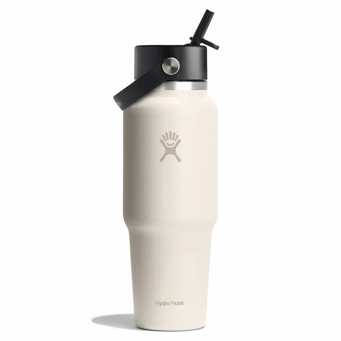 Hydro Flask 32oz (946ml) Wide Mouth Travel Bottle with Flex Straw Cap - Mrs. Porter