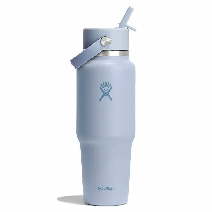 Hydro Flask 32oz (946ml) Wide Mouth Travel Bottle with Flex Straw Cap - Mrs. Porter