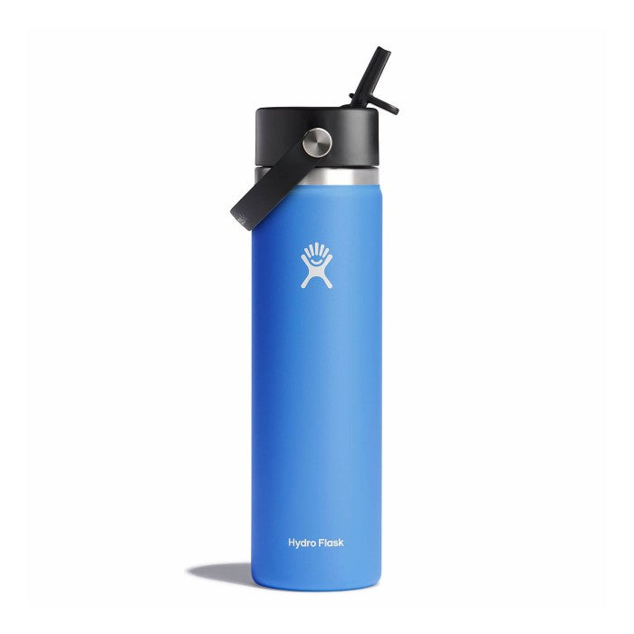 Hydro Flask Tumbler 24oz (710ml) Wide Mouth with Flex Straw Cap - Mrs. Porter