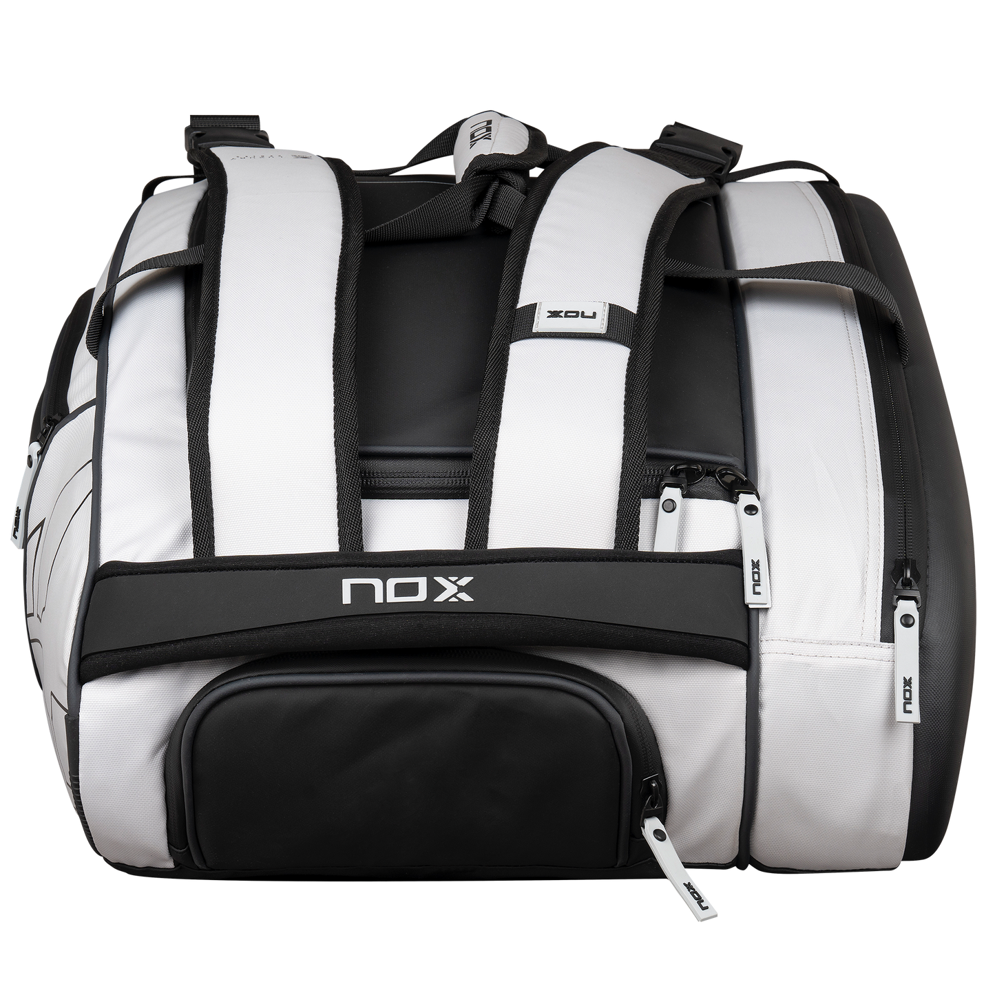 NOX LUXURY MASTER SERIES BLACK/WHITE RACKET BAG PADEL BAG