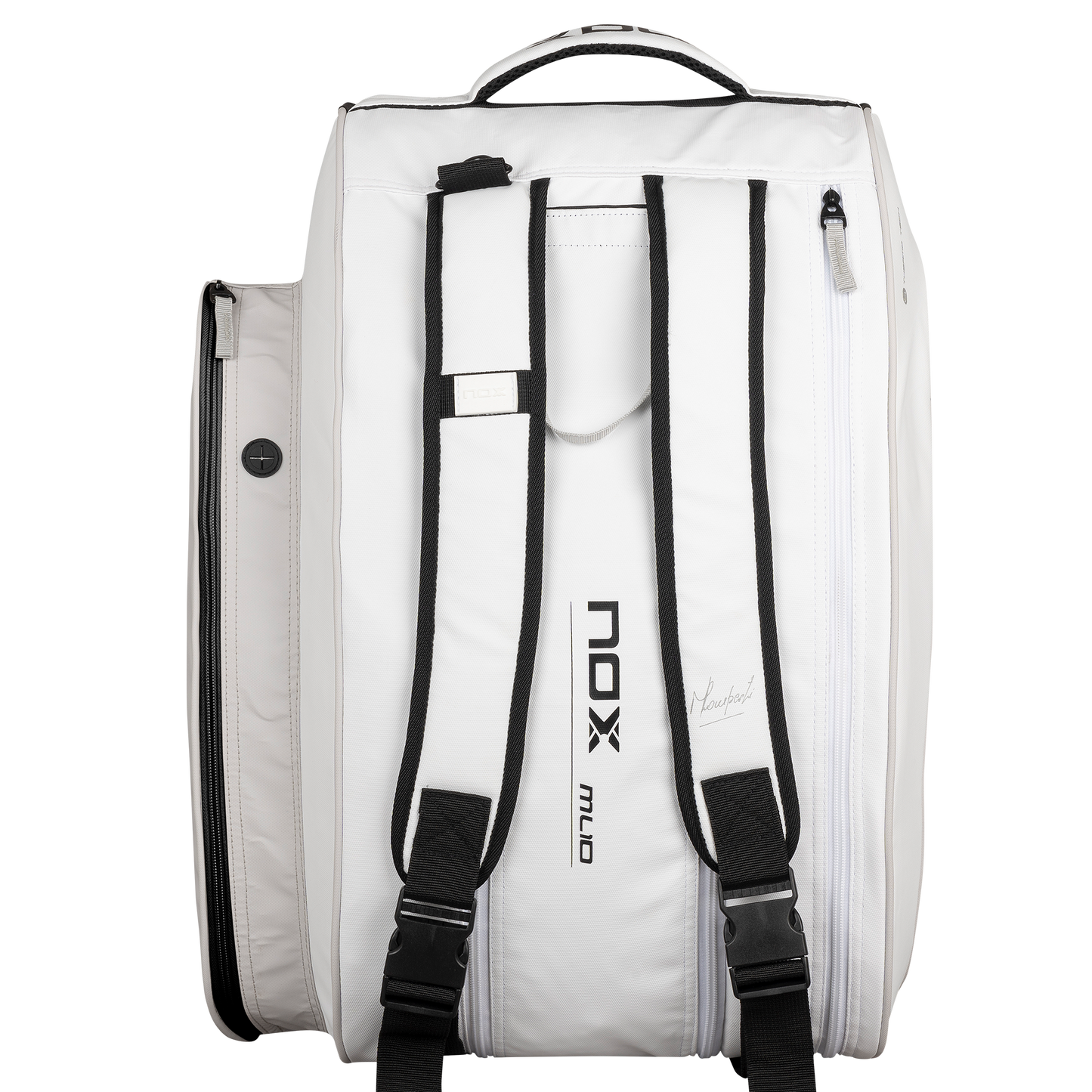 NOX ML10 TEAM WHITE/GRAY RACKET BAG PADEL BAG