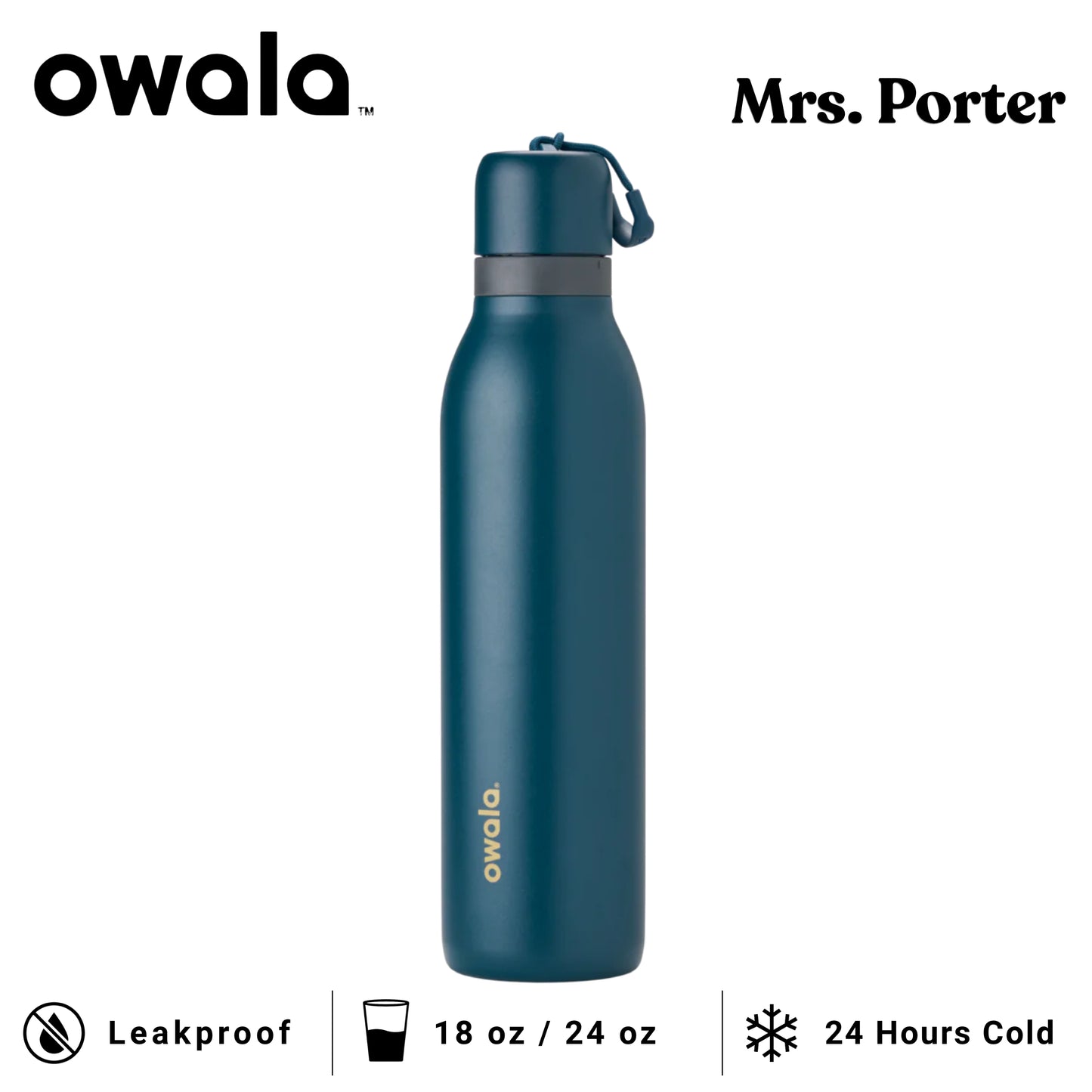 Owala FreeSip Twist Insulated Stainless Steel Water Bottle - Mrs. Porter