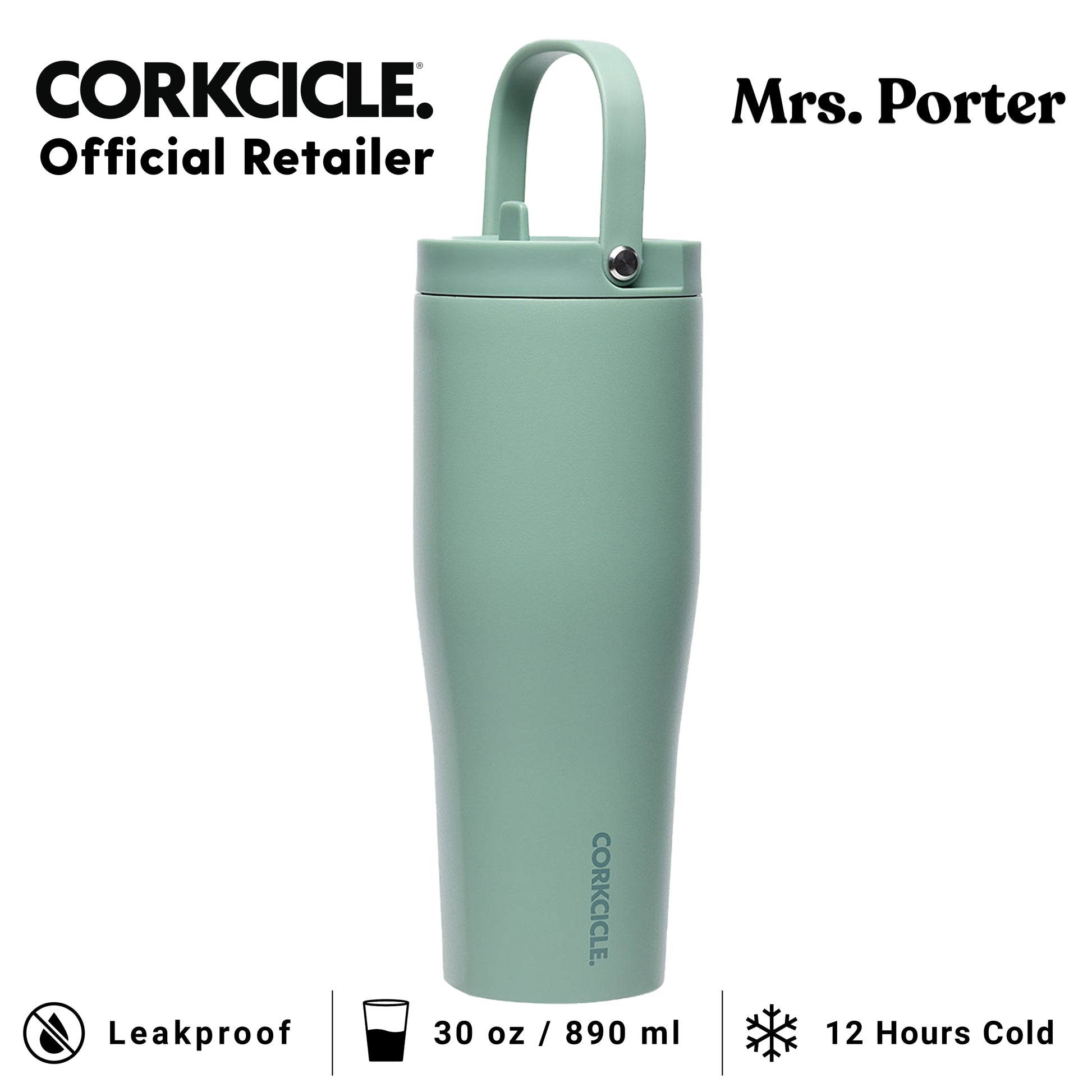 CORKCICLE Go Cup XL 30oz Stainless Steel - Mrs. Porter