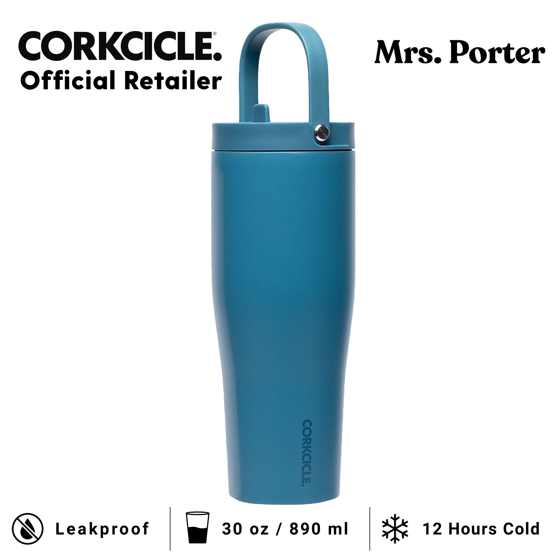 CORKCICLE Go Cup XL 30oz Stainless Steel - Mrs. Porter