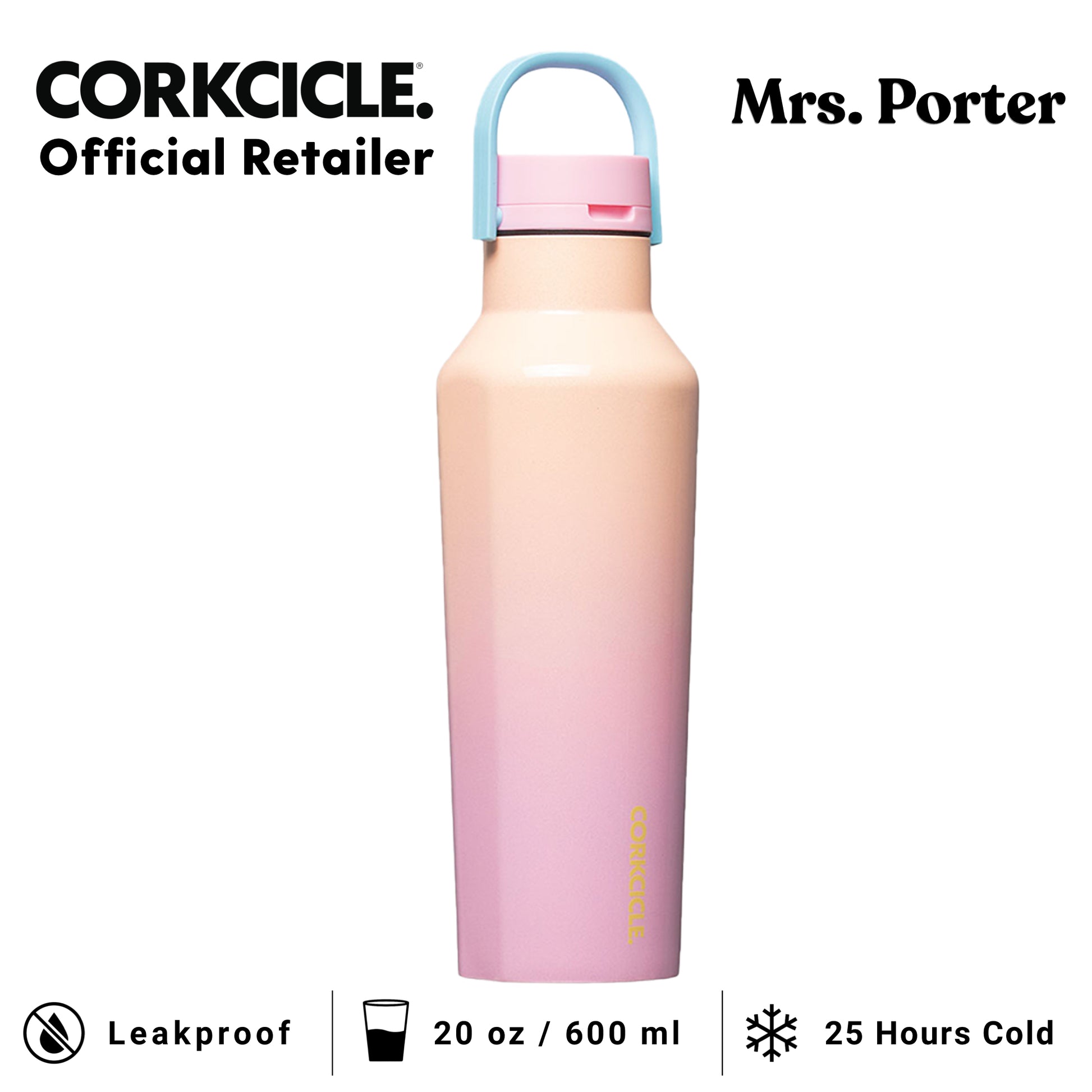 CORKCICLE Sport Canteen 20oz Water Bottle - Mrs. Porter