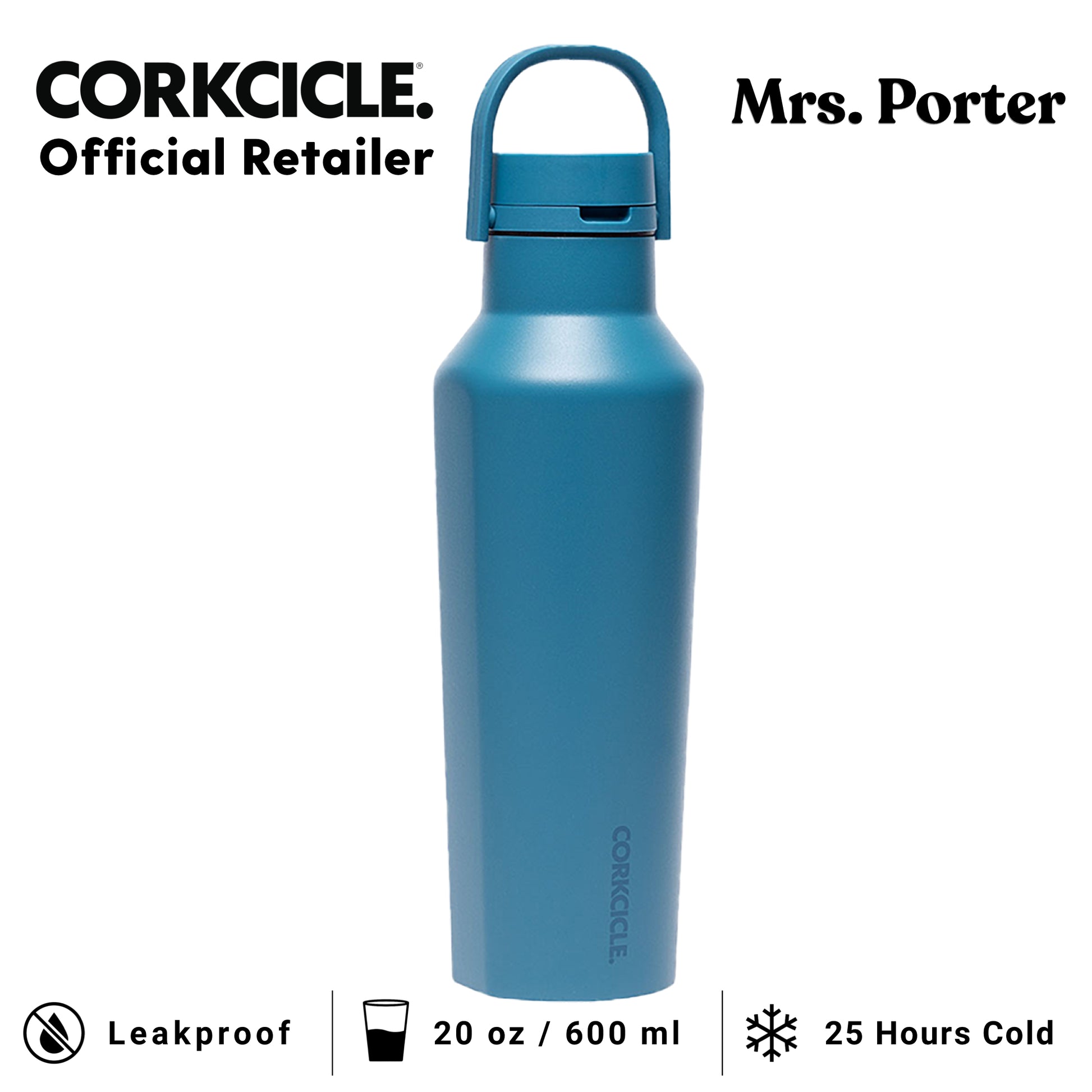 CORKCICLE Sport Canteen 20oz Water Bottle - Mrs. Porter