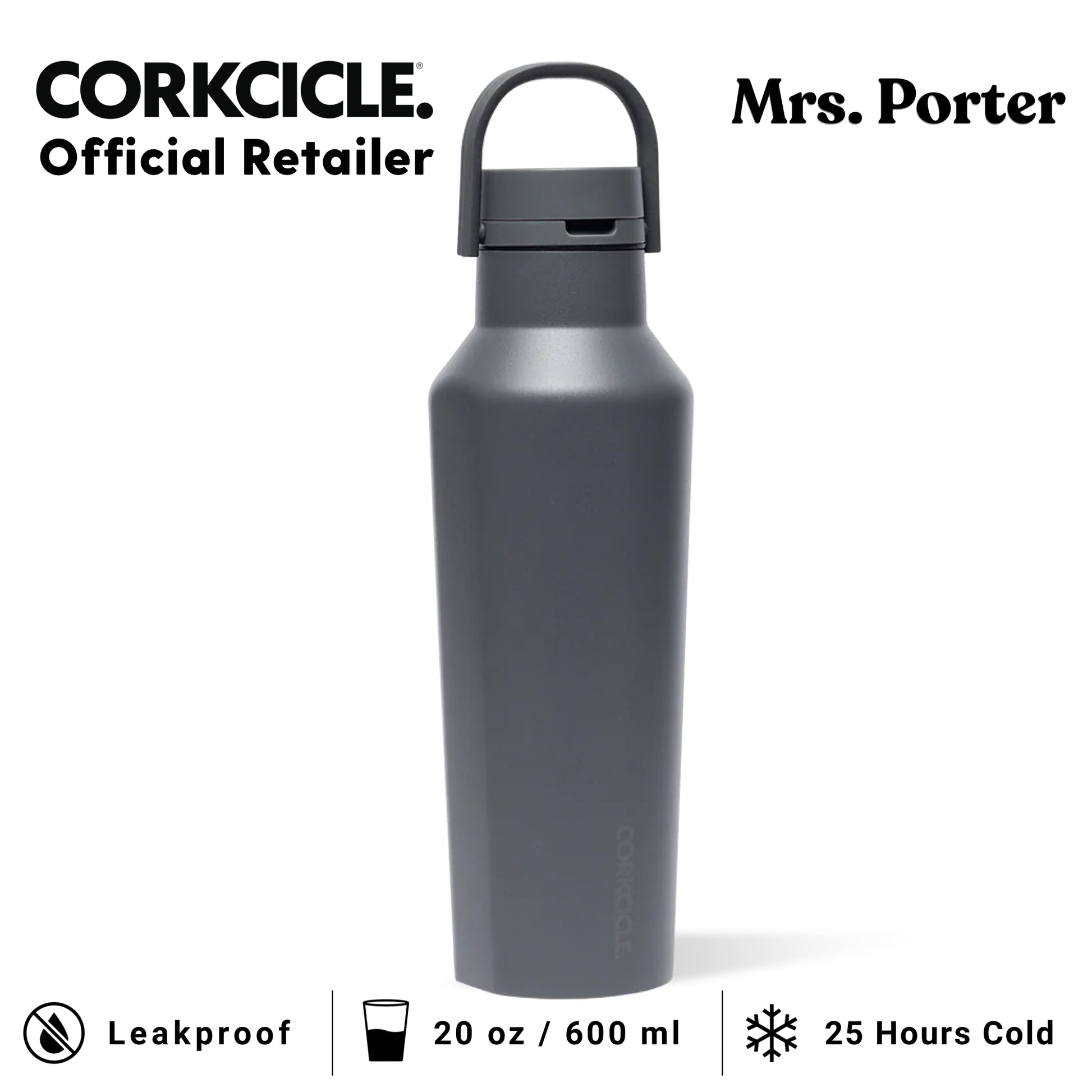 CORKCICLE Sport Canteen 20oz Water Bottle - Mrs. Porter