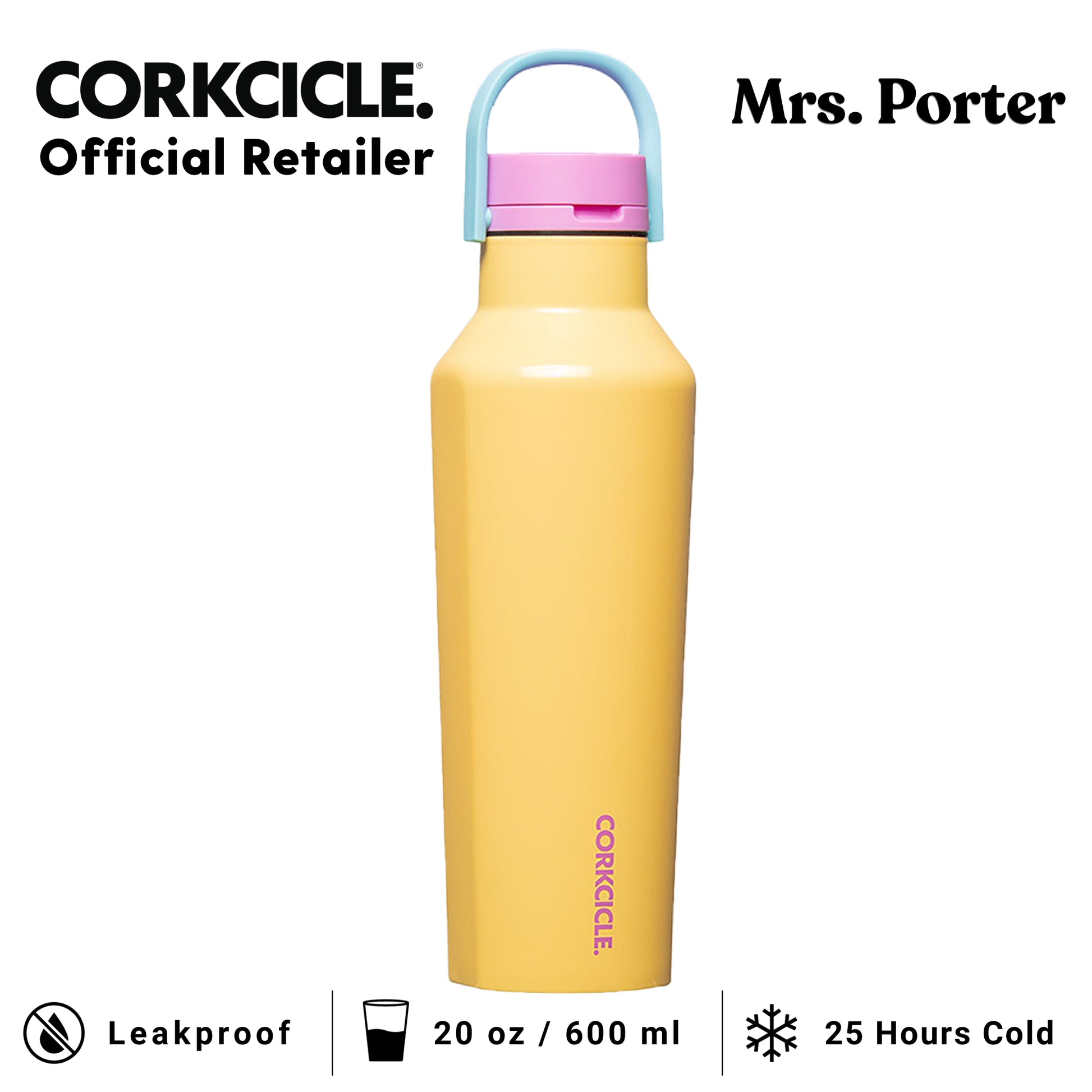 CORKCICLE Sport Canteen 20oz Water Bottle - Mrs. Porter