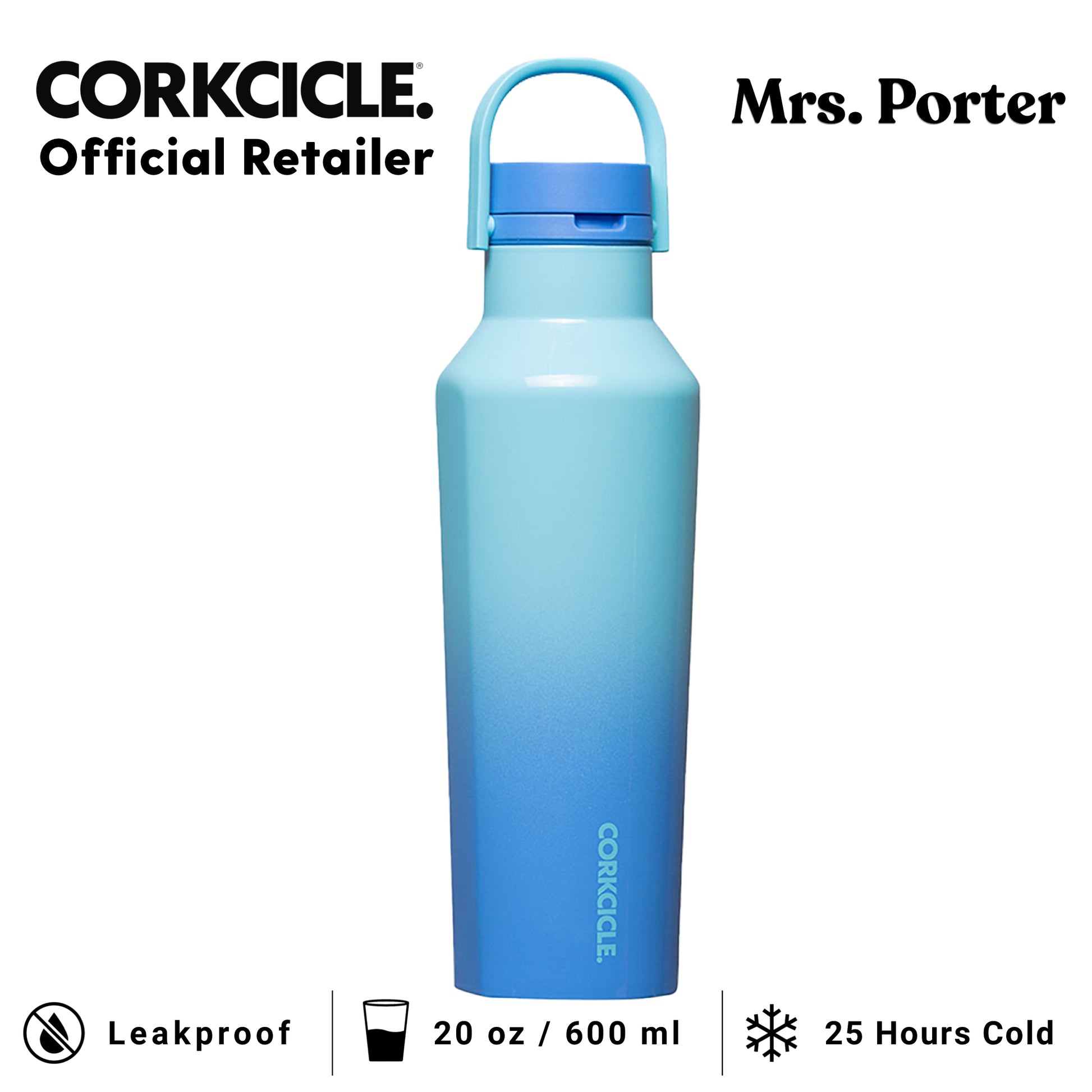 CORKCICLE Sport Canteen 20oz Water Bottle - Mrs. Porter