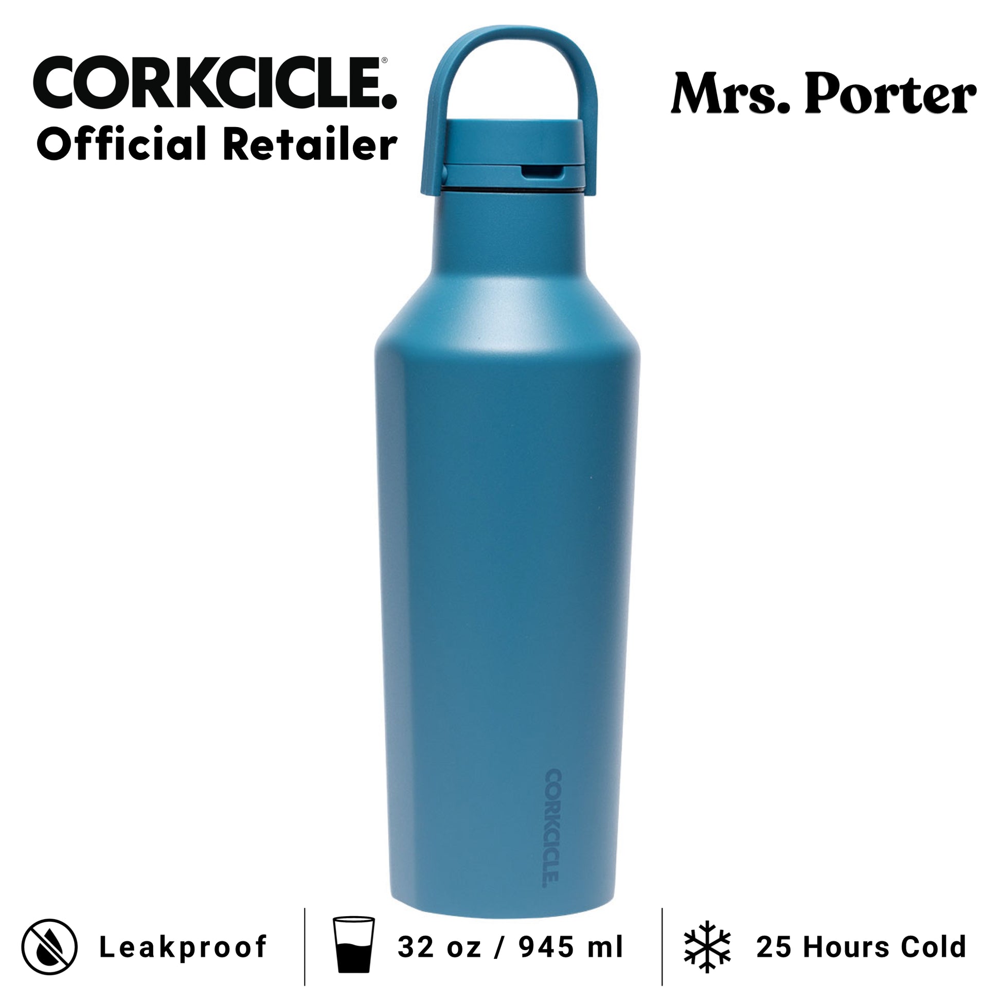 CORKCICLE Sport Canteen 32oz Water Bottle - Mrs. Porter