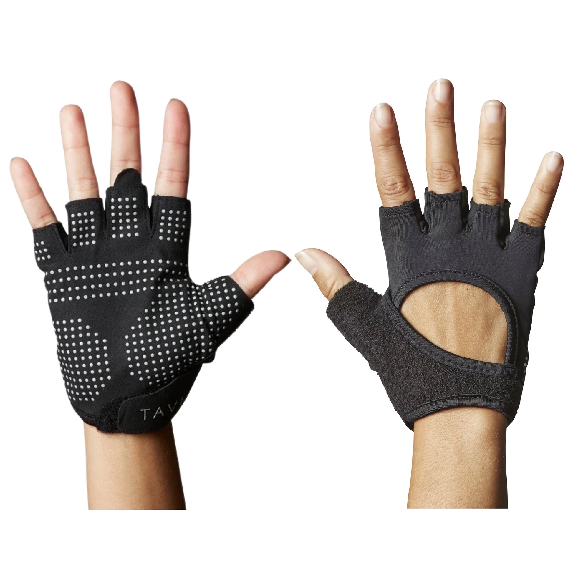 TAVI Half Finger Grip Gloves - Mrs. Porter