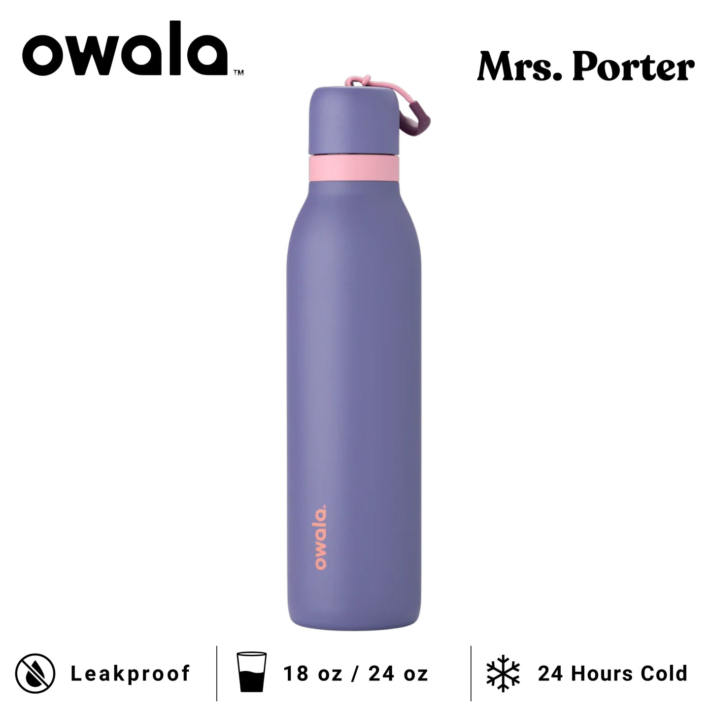 Owala FreeSip Twist Insulated Stainless Steel Water Bottle - Mrs. Porter