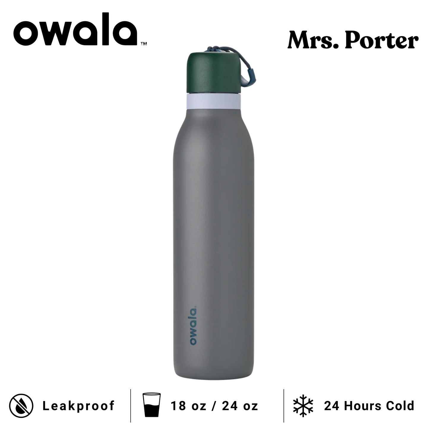 Owala FreeSip Twist Insulated Stainless Steel Water Bottle - Mrs. Porter