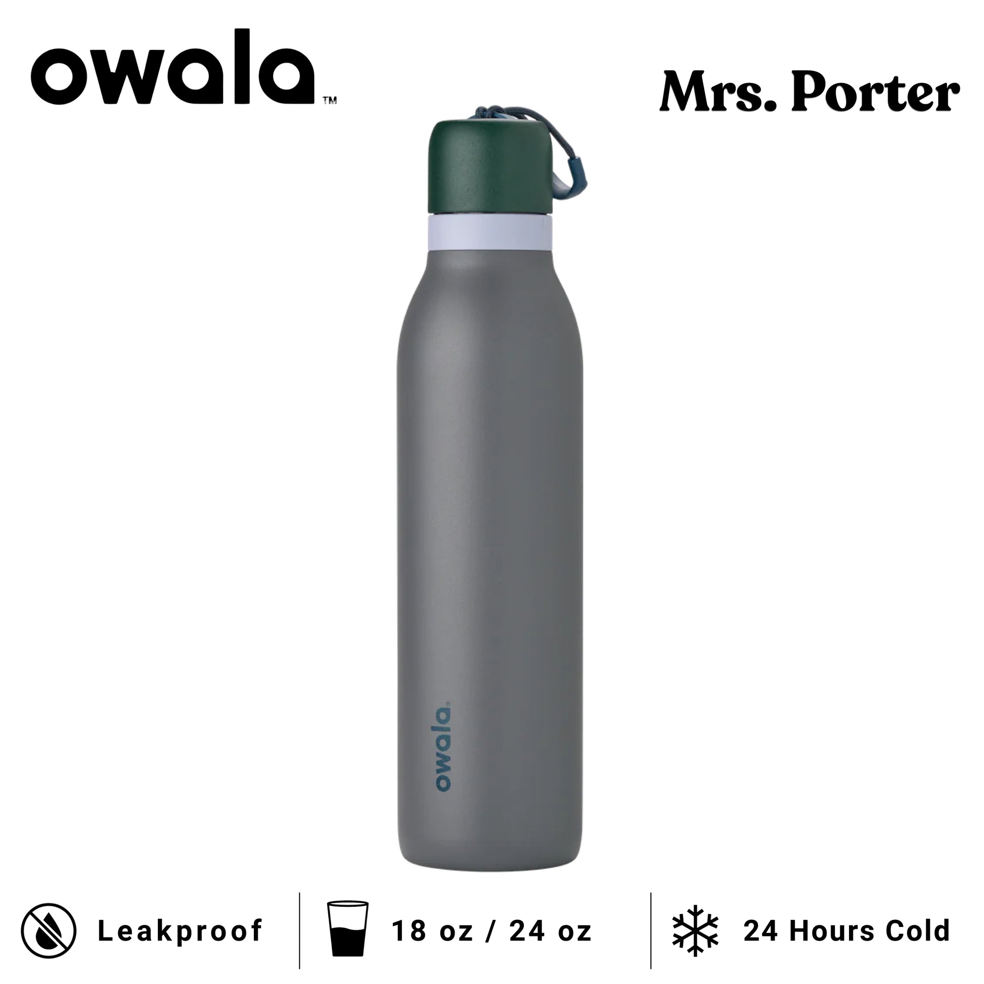 Owala FreeSip Twist Insulated Stainless Steel Water Bottle - Mrs. Porter