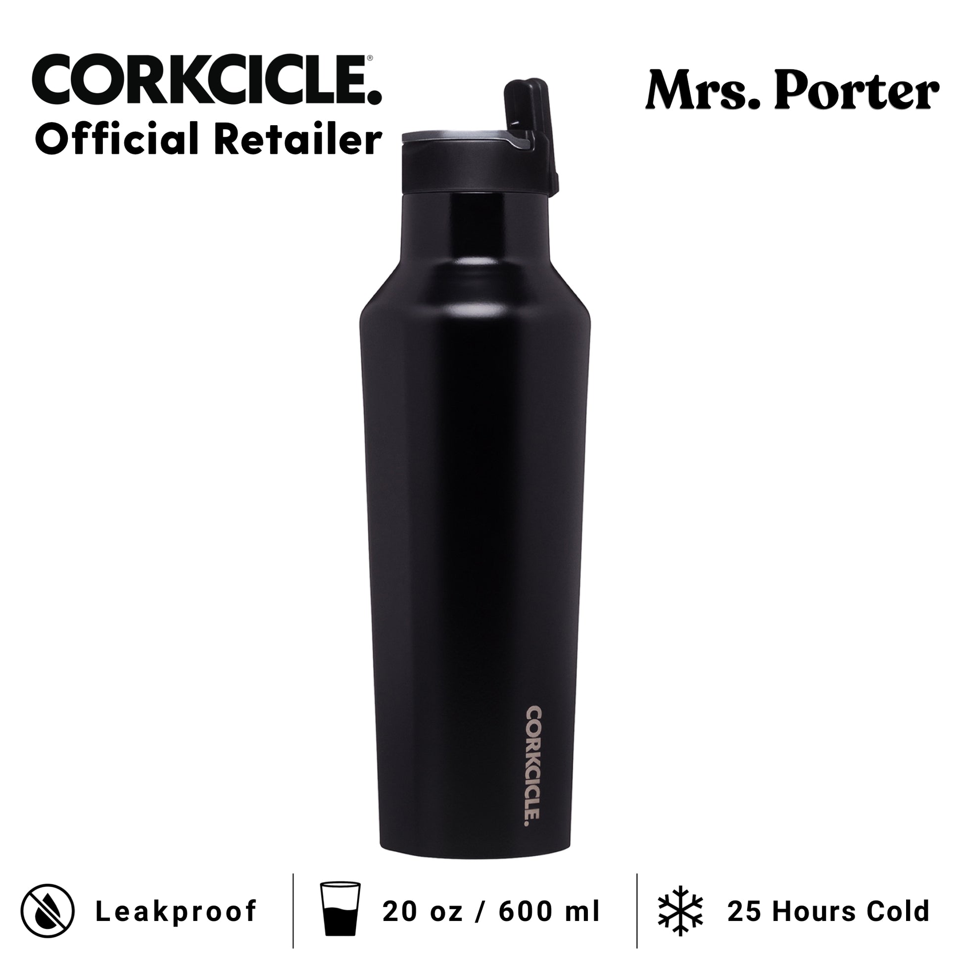 CORKCICLE Sport Canteen 20oz Water Bottle - Mrs. Porter