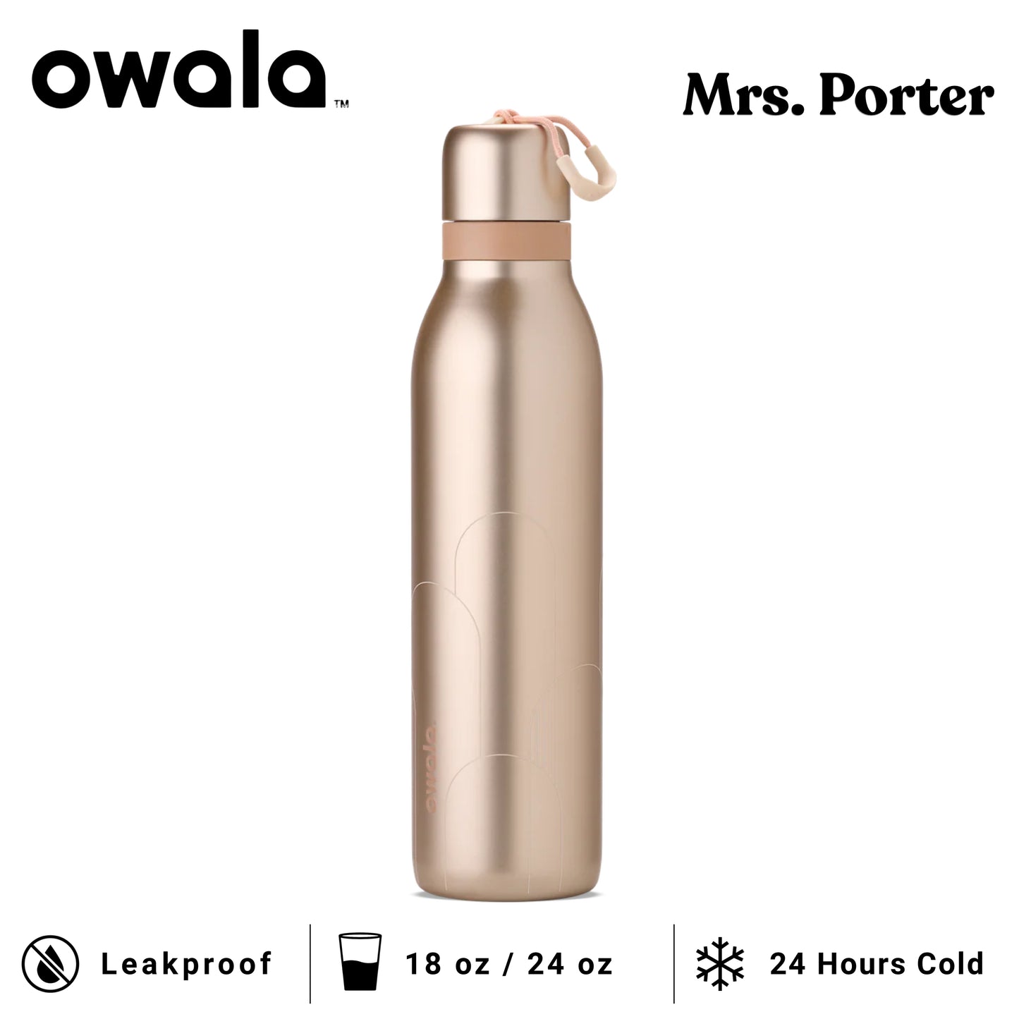 Owala FreeSip Twist Insulated Stainless Steel Water Bottle