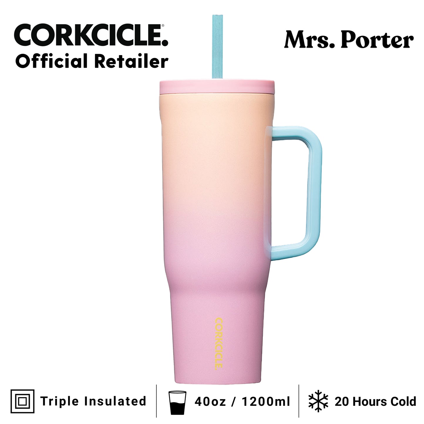CORKCICLE Cruiser 40oz Stainless Steel