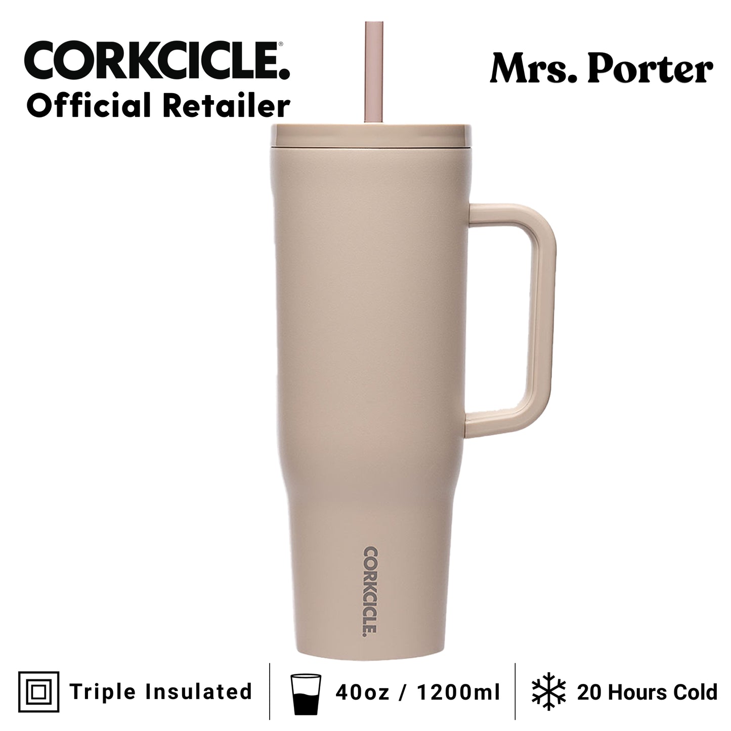 CORKCICLE Cruiser 40oz Stainless Steel