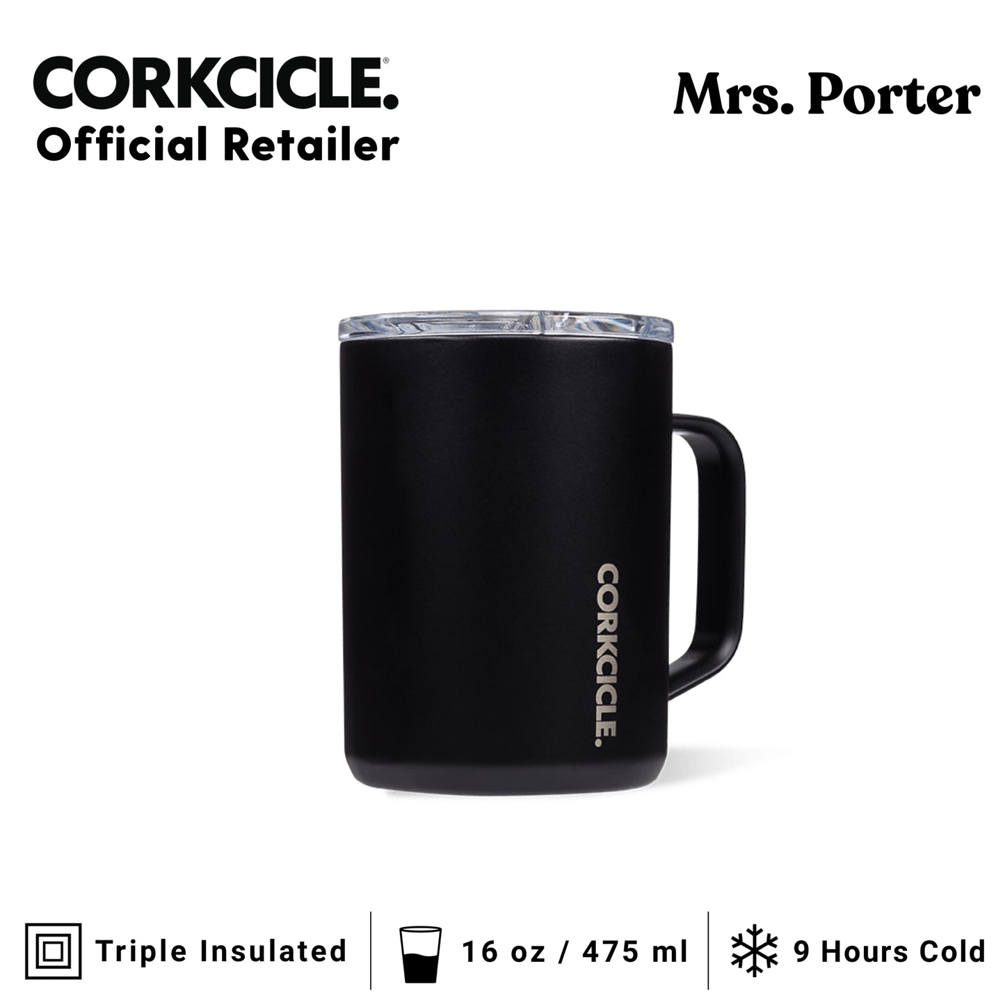CORKCICLE Mug 16oz Stainless Steel