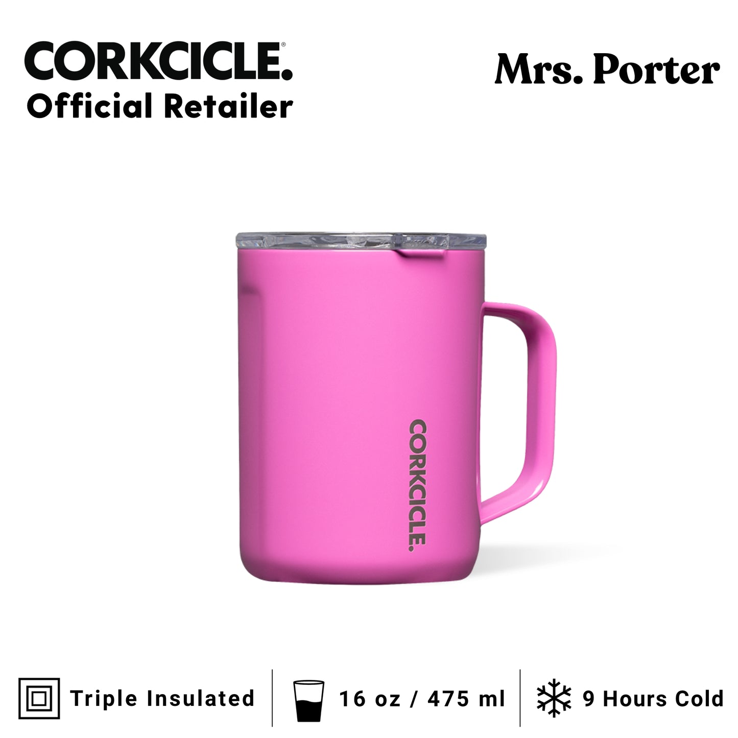 CORKCICLE Mug 16oz Stainless Steel