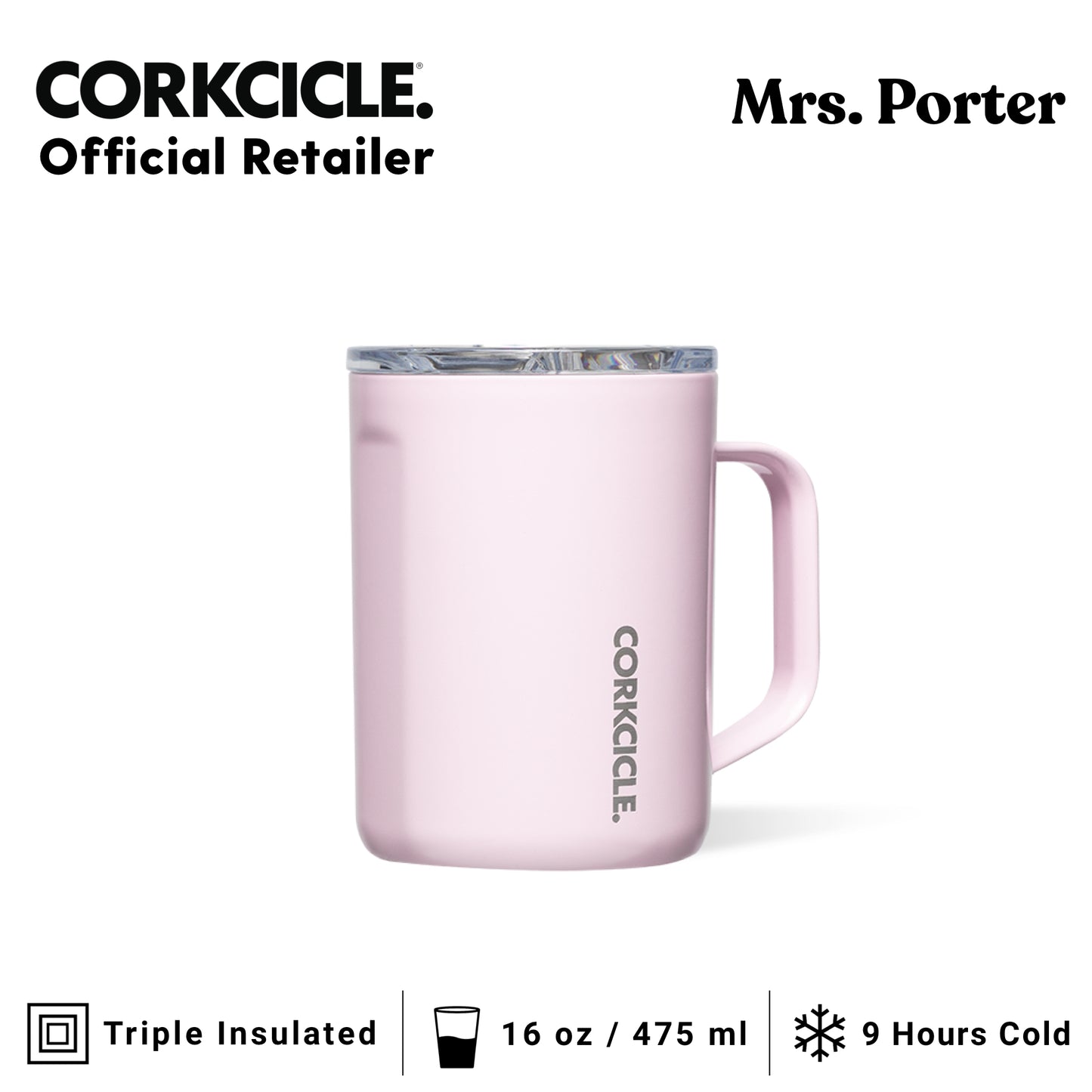 CORKCICLE Mug 16oz Stainless Steel