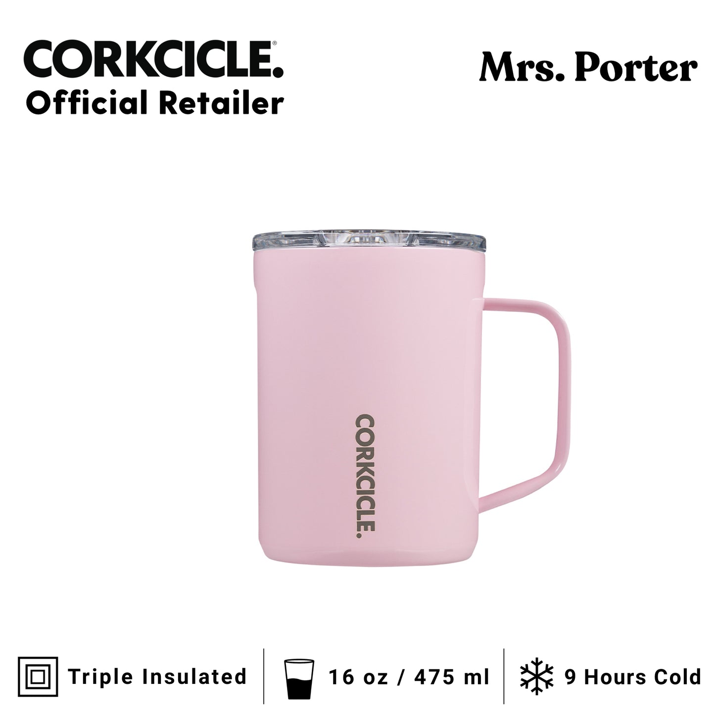 CORKCICLE Mug 16oz Stainless Steel