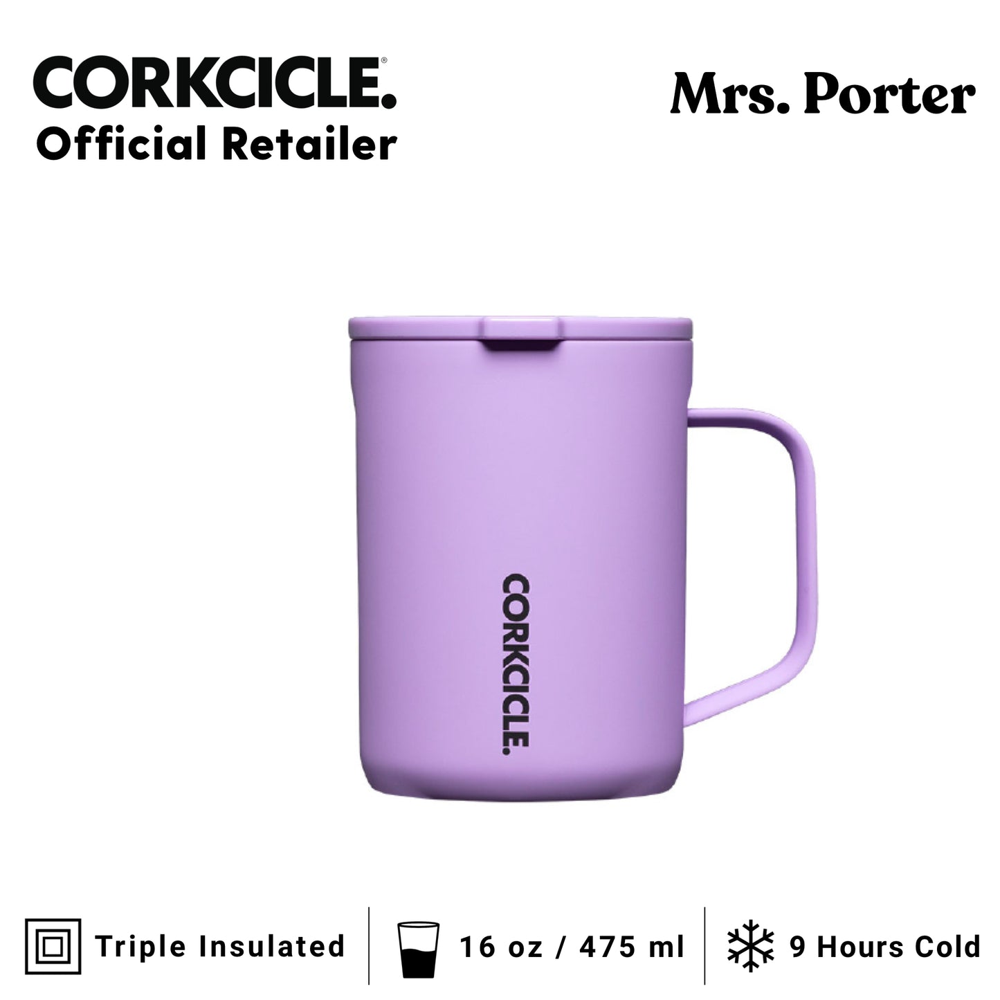CORKCICLE Mug 16oz Stainless Steel