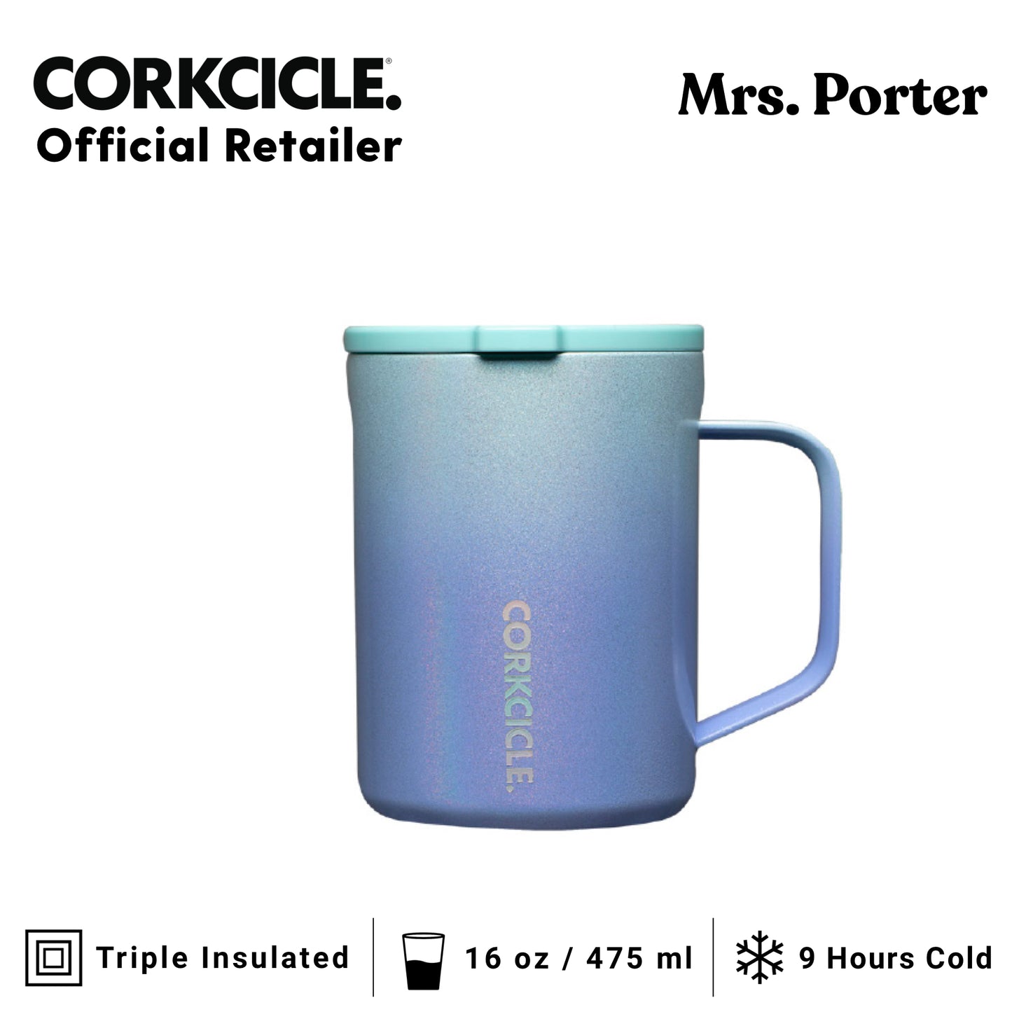 CORKCICLE Mug 16oz Stainless Steel