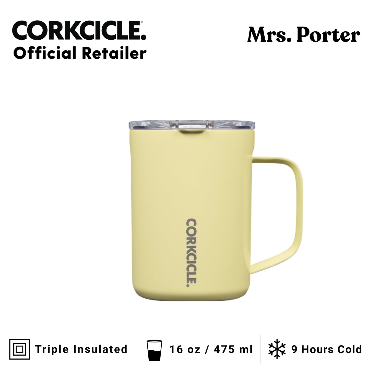 CORKCICLE Mug 16oz Stainless Steel