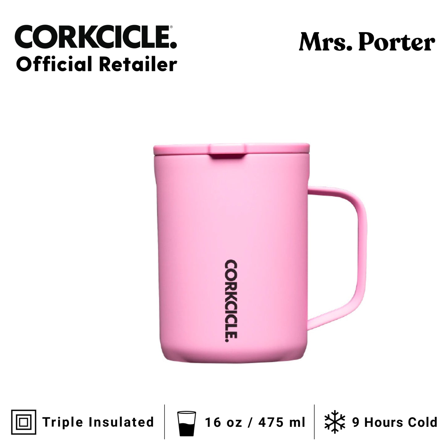 CORKCICLE Mug 16oz Stainless Steel