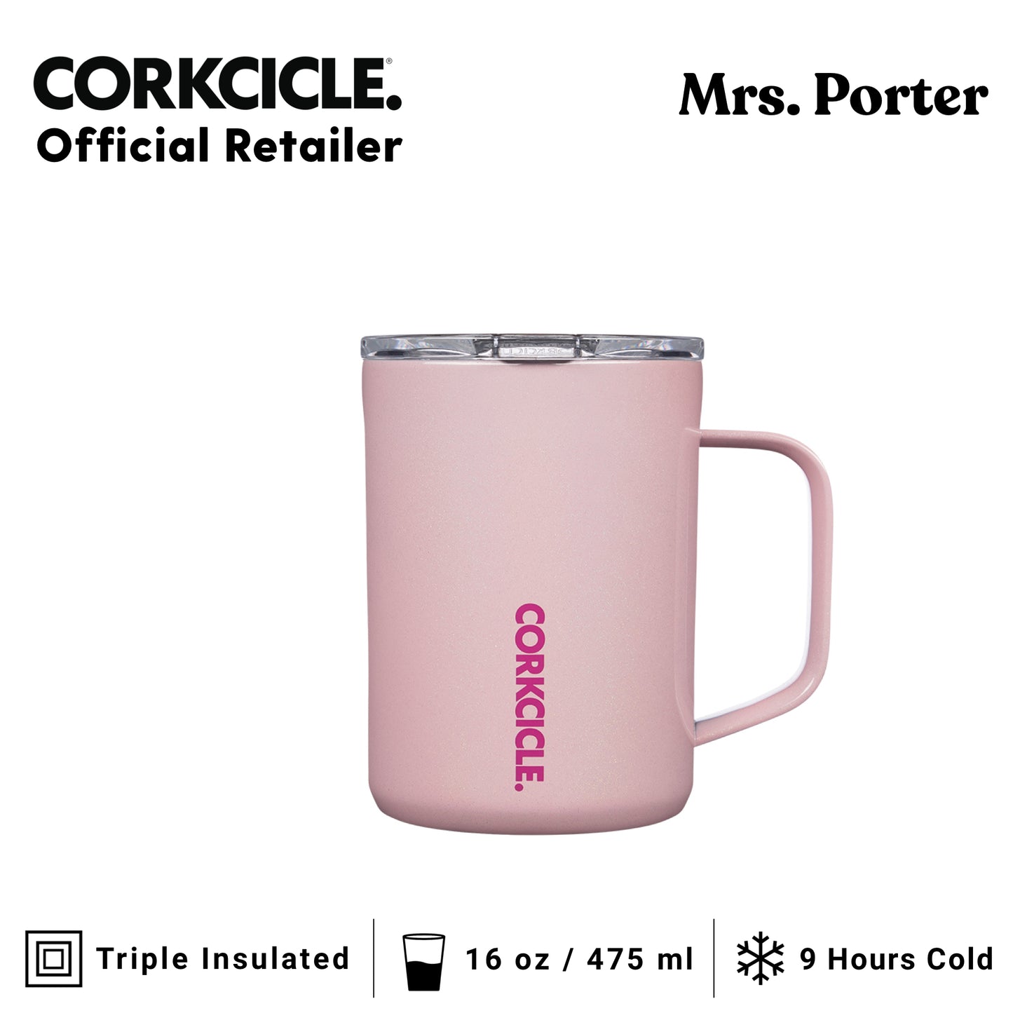 CORKCICLE Mug 16oz Stainless Steel