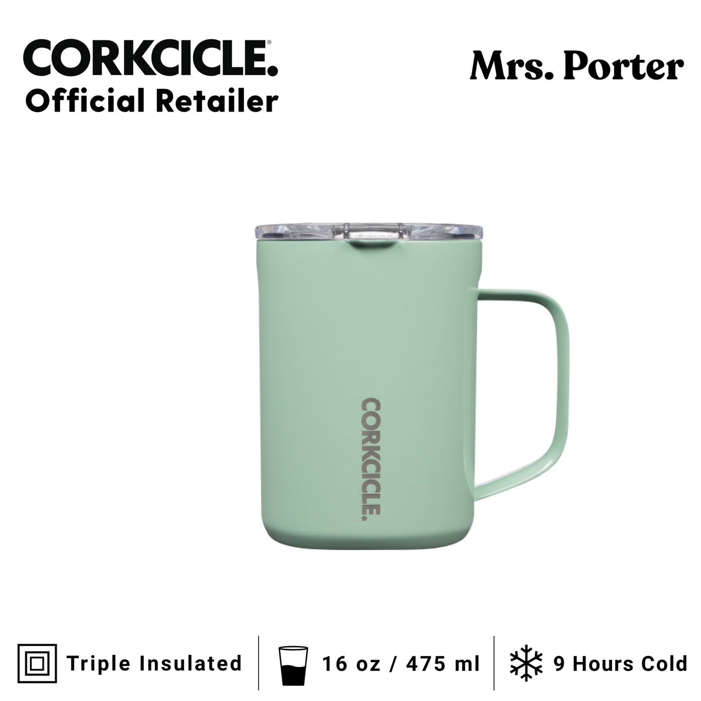 CORKCICLE Mug 16oz Stainless Steel
