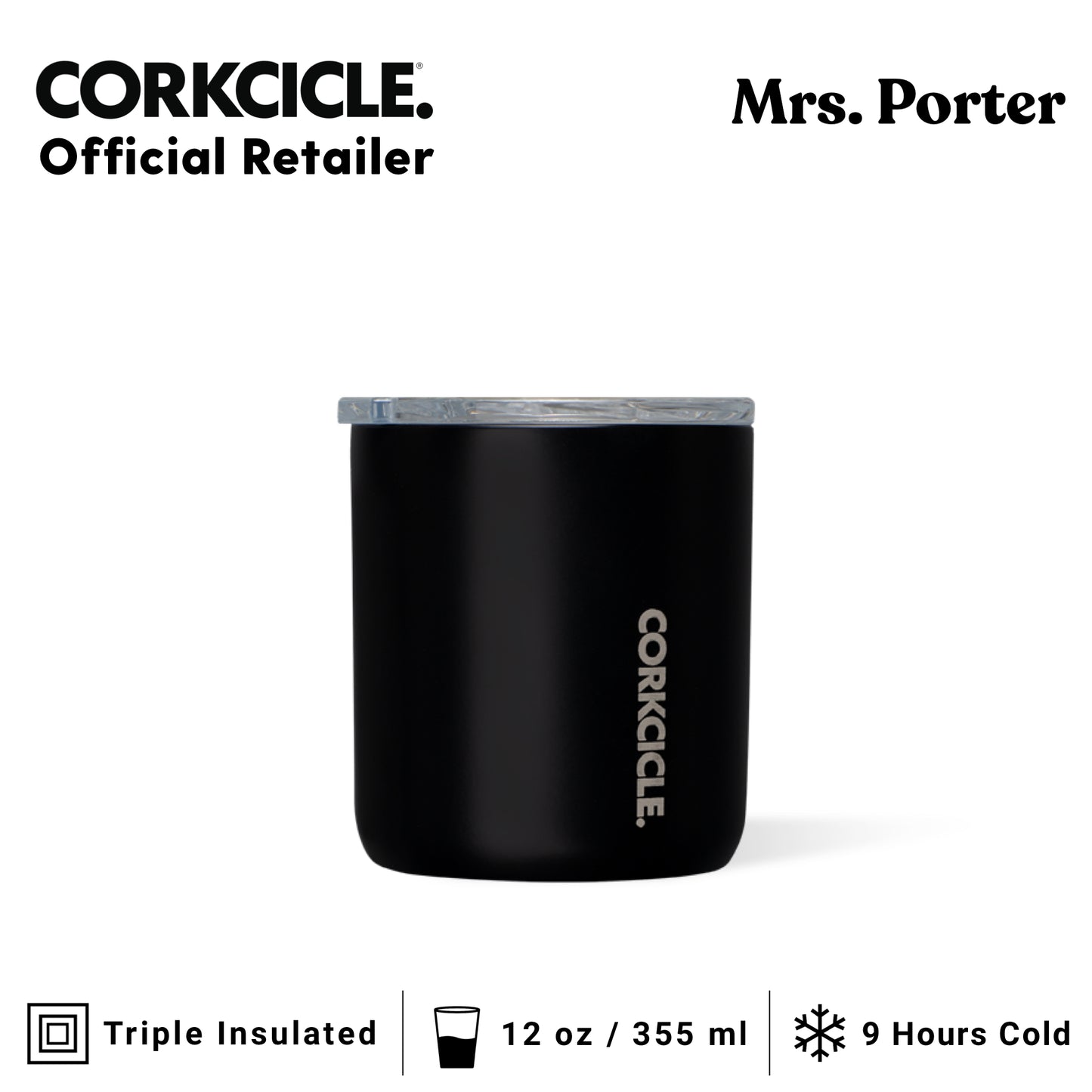 CORKCICLE Buzz Cup 12oz Stainless Steel