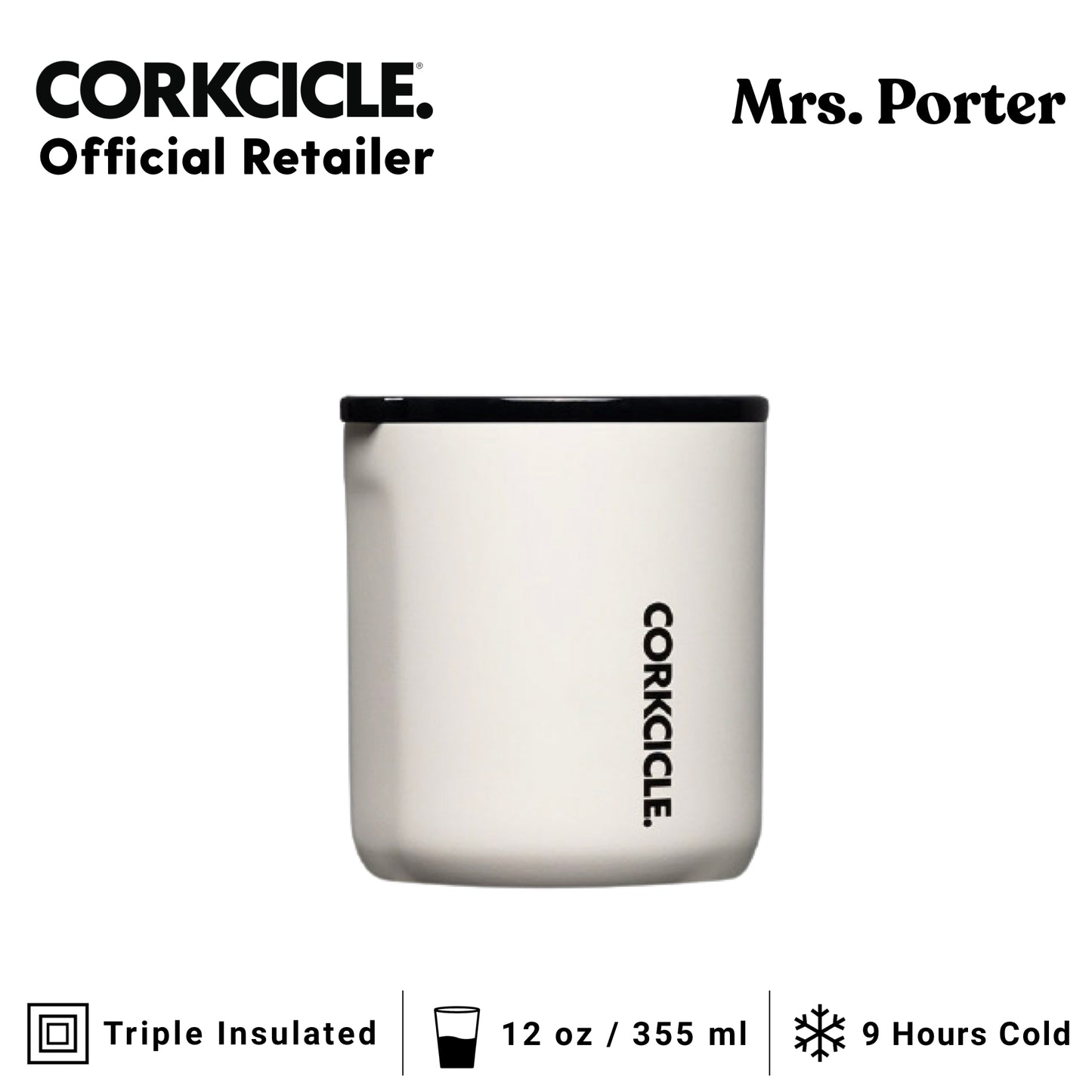 CORKCICLE Buzz Cup 12oz Stainless Steel