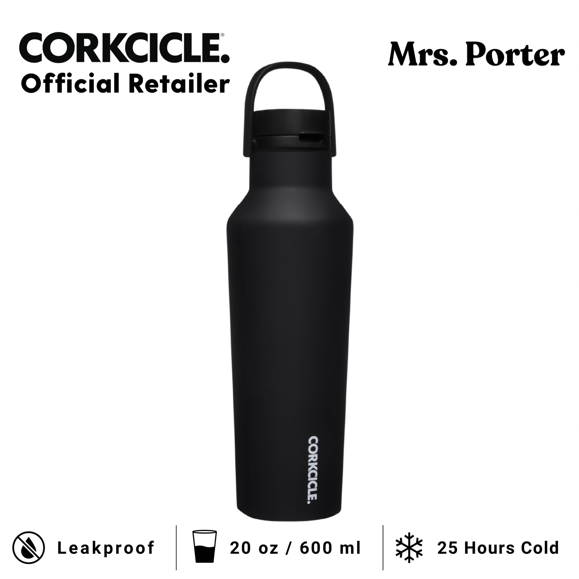 CORKCICLE Sport Canteen 20oz Water Bottle - Mrs. Porter