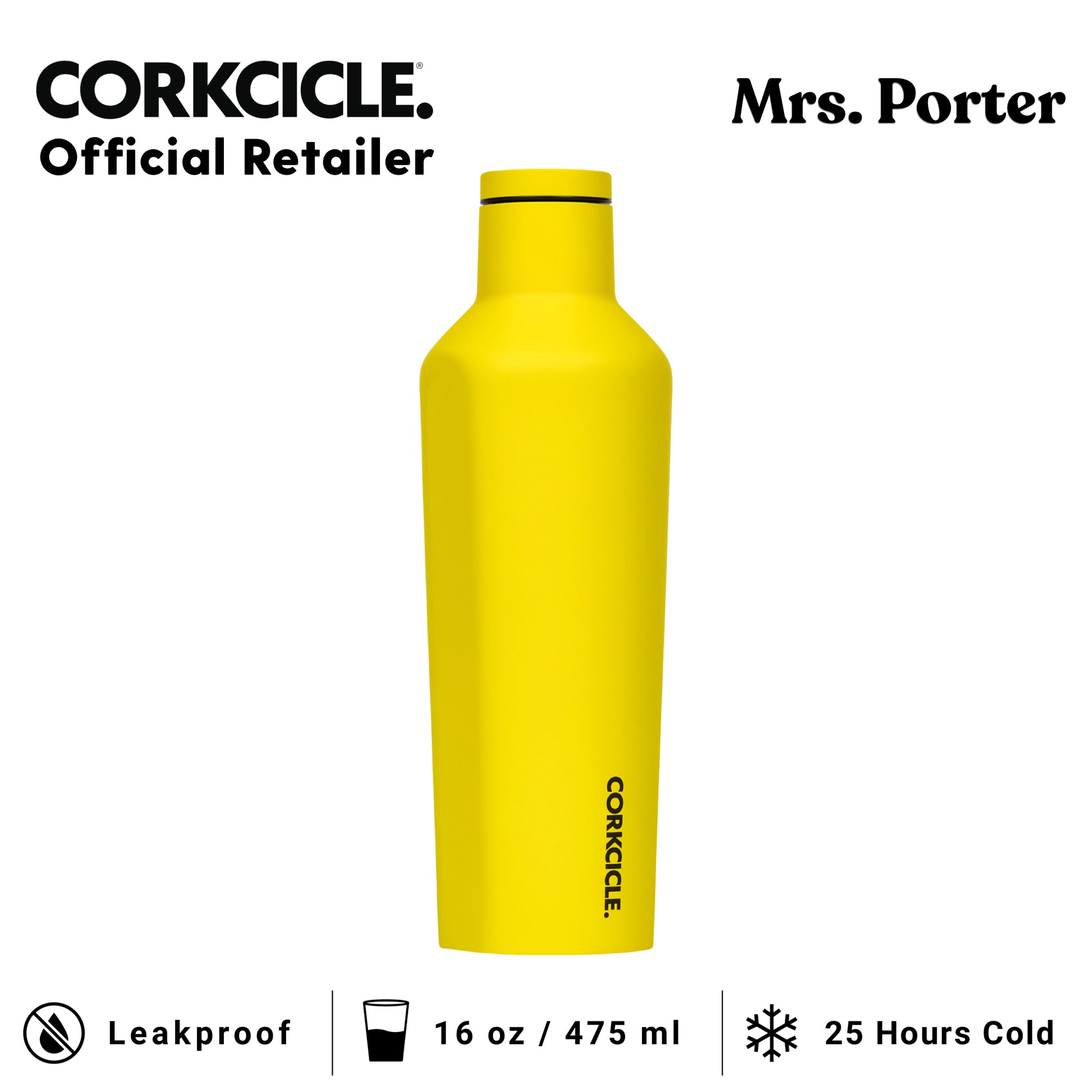 CORKCICLE Canteen 16oz Stainless Water Bottles - Mrs. Porter