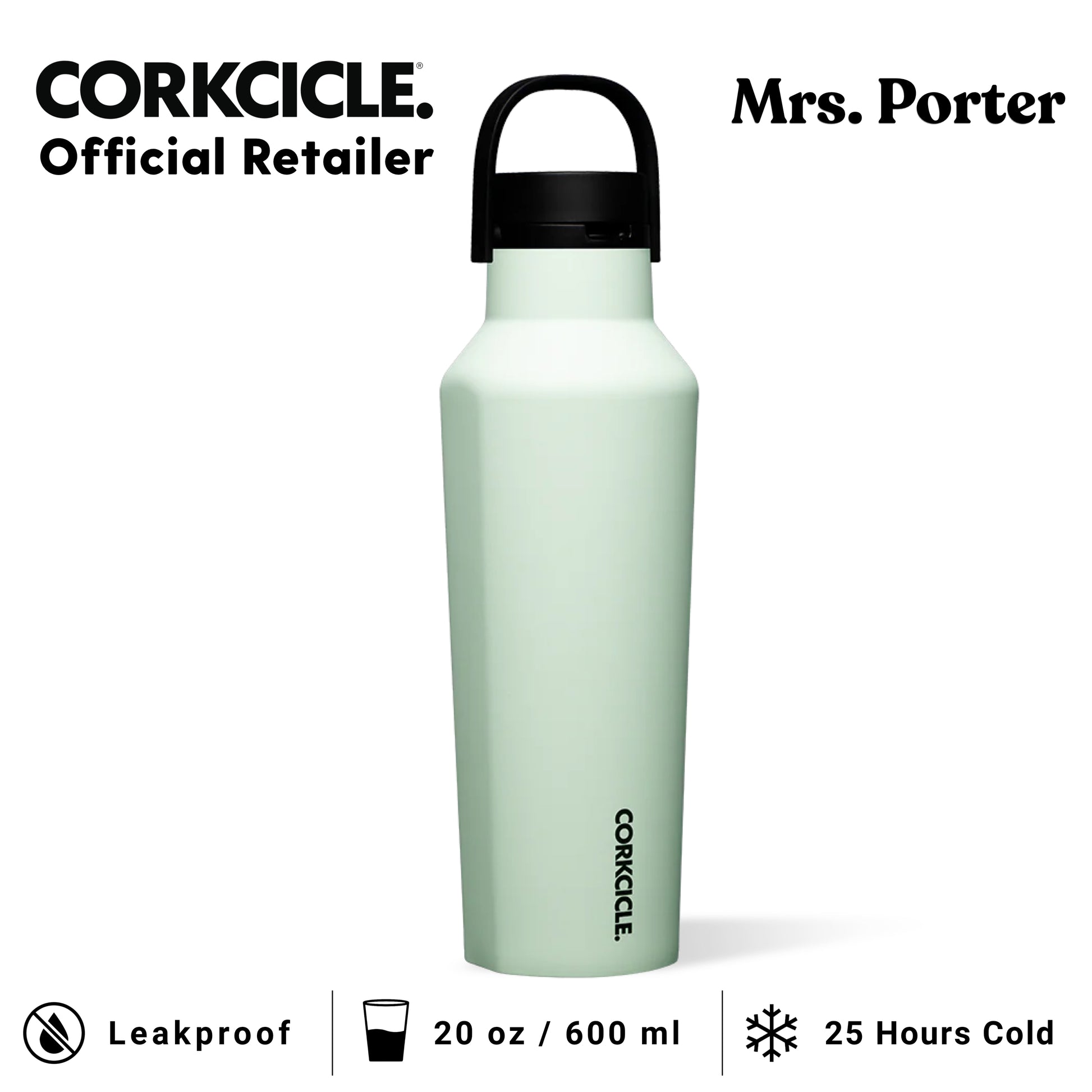 CORKCICLE Sport Canteen 20oz Water Bottle - Mrs. Porter