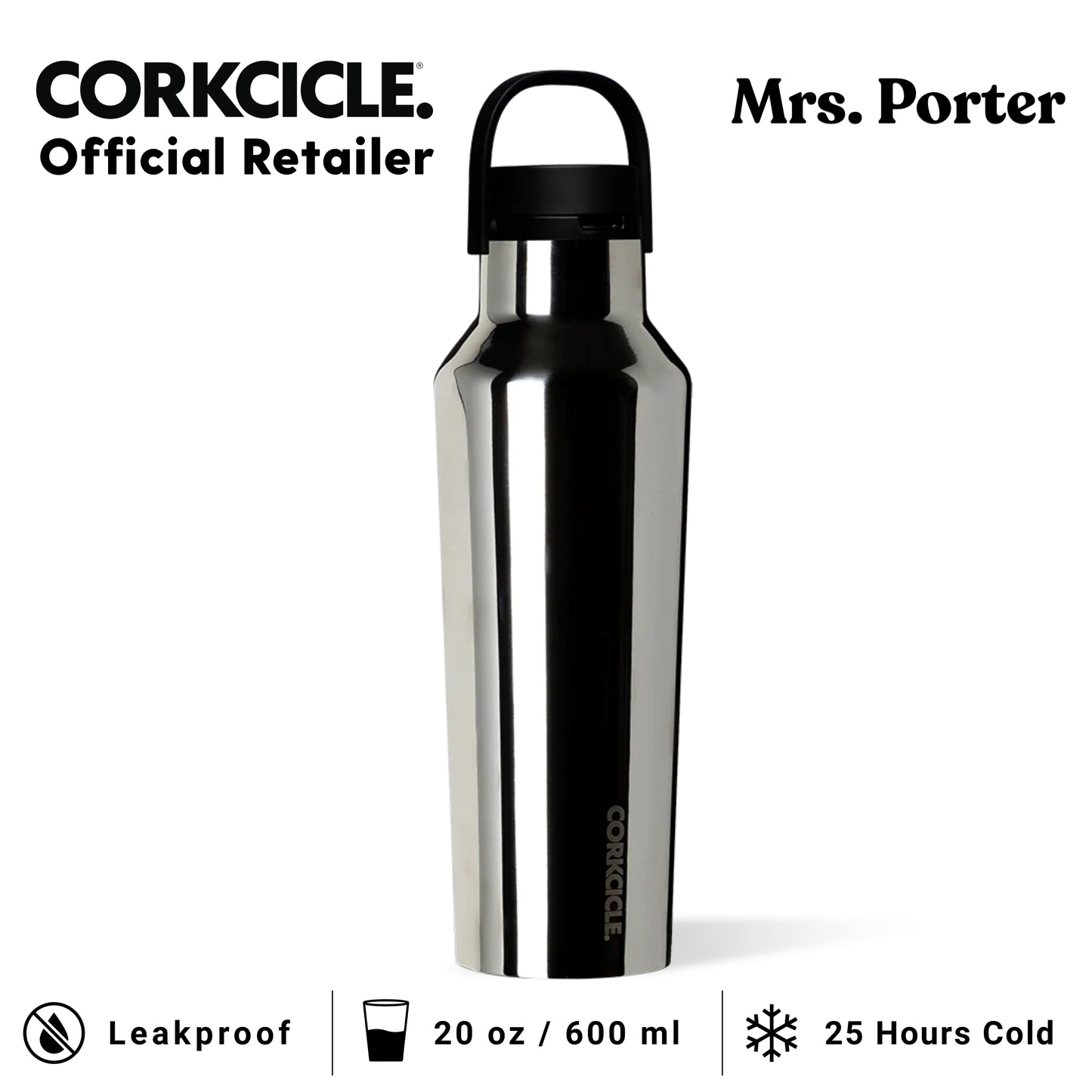 CORKCICLE Sport Canteen 20oz Water Bottle - Mrs. Porter