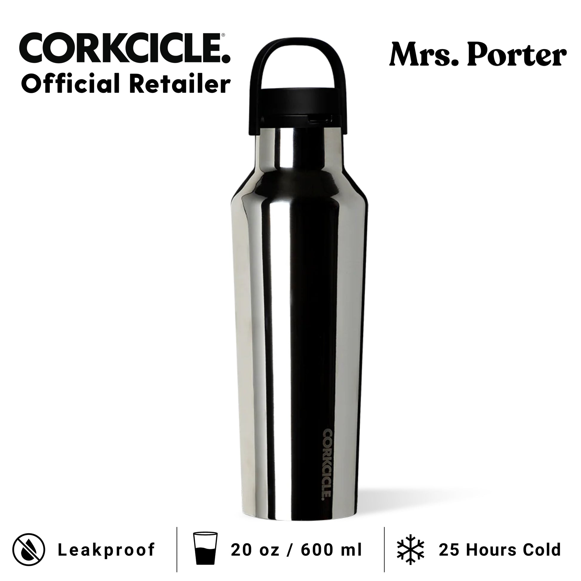 CORKCICLE Sport Canteen 20oz Water Bottle - Mrs. Porter