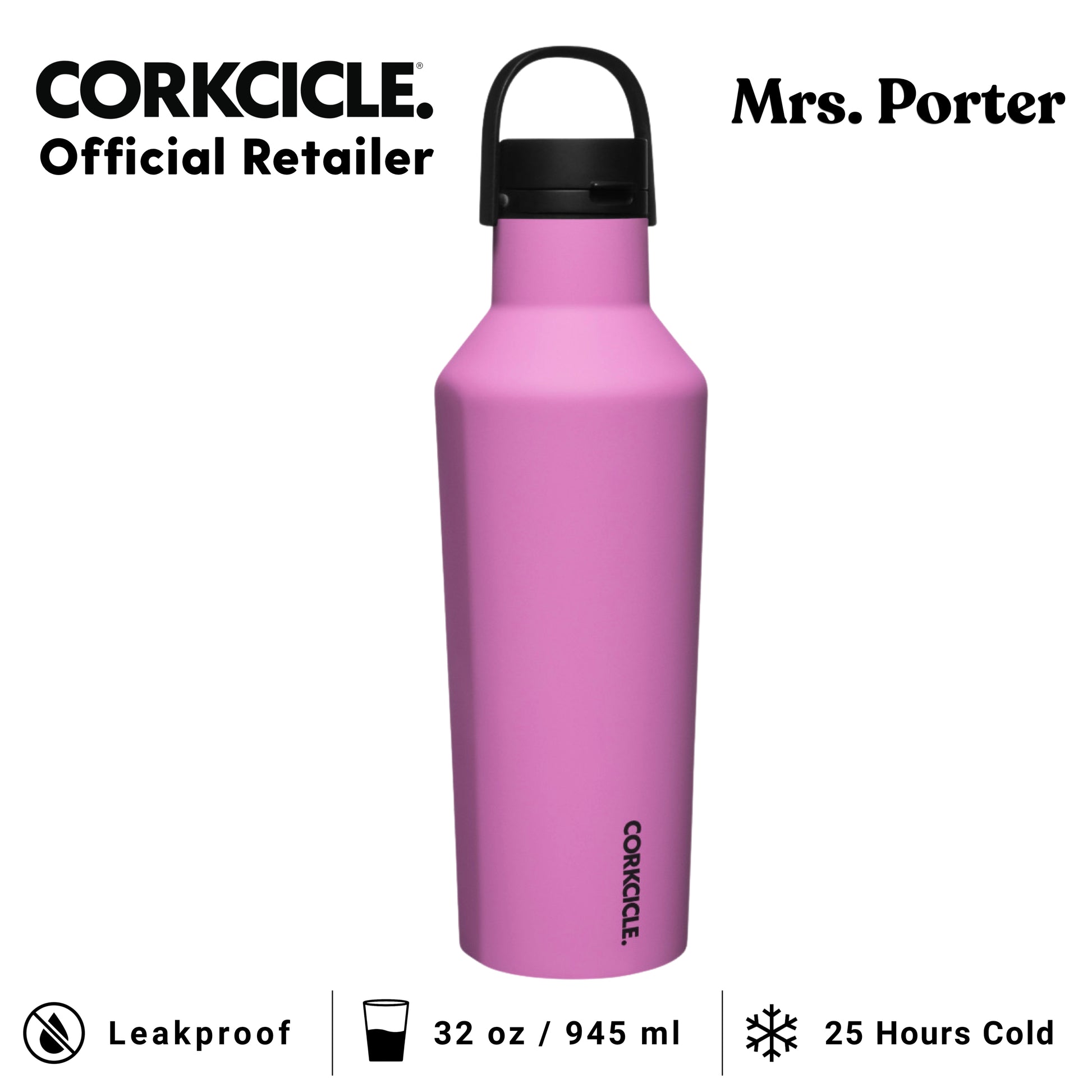 CORKCICLE Sport Canteen 32oz Water Bottle - Mrs. Porter