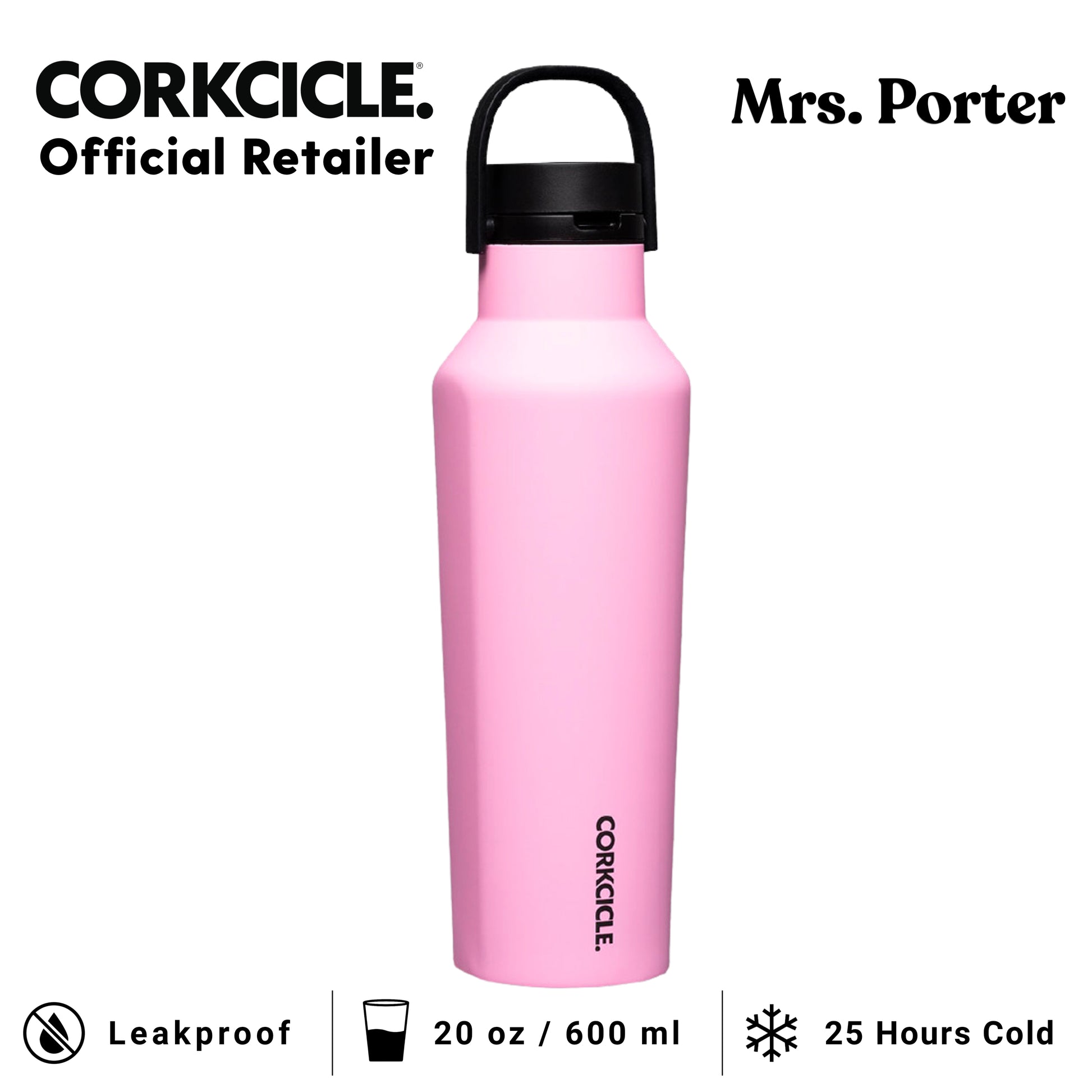 CORKCICLE Sport Canteen 20oz Water Bottle - Mrs. Porter