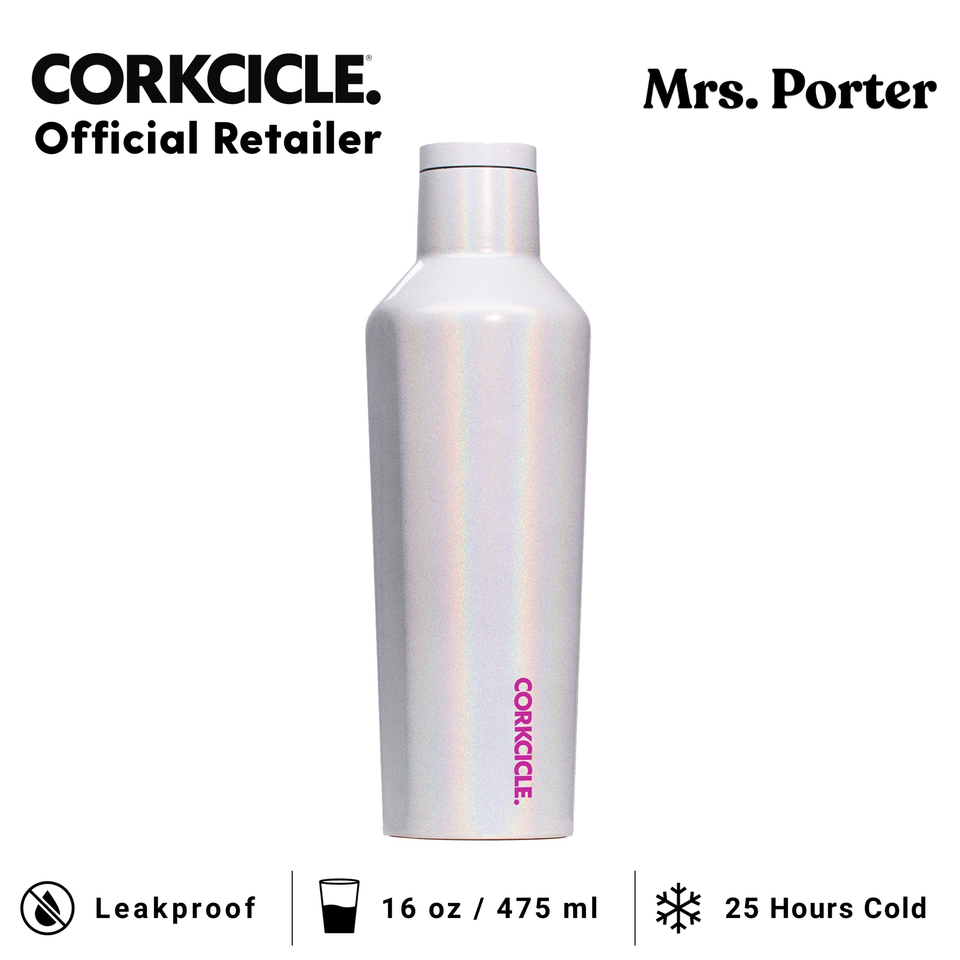 CORKCICLE Canteen 16oz Stainless Water Bottles - Mrs. Porter