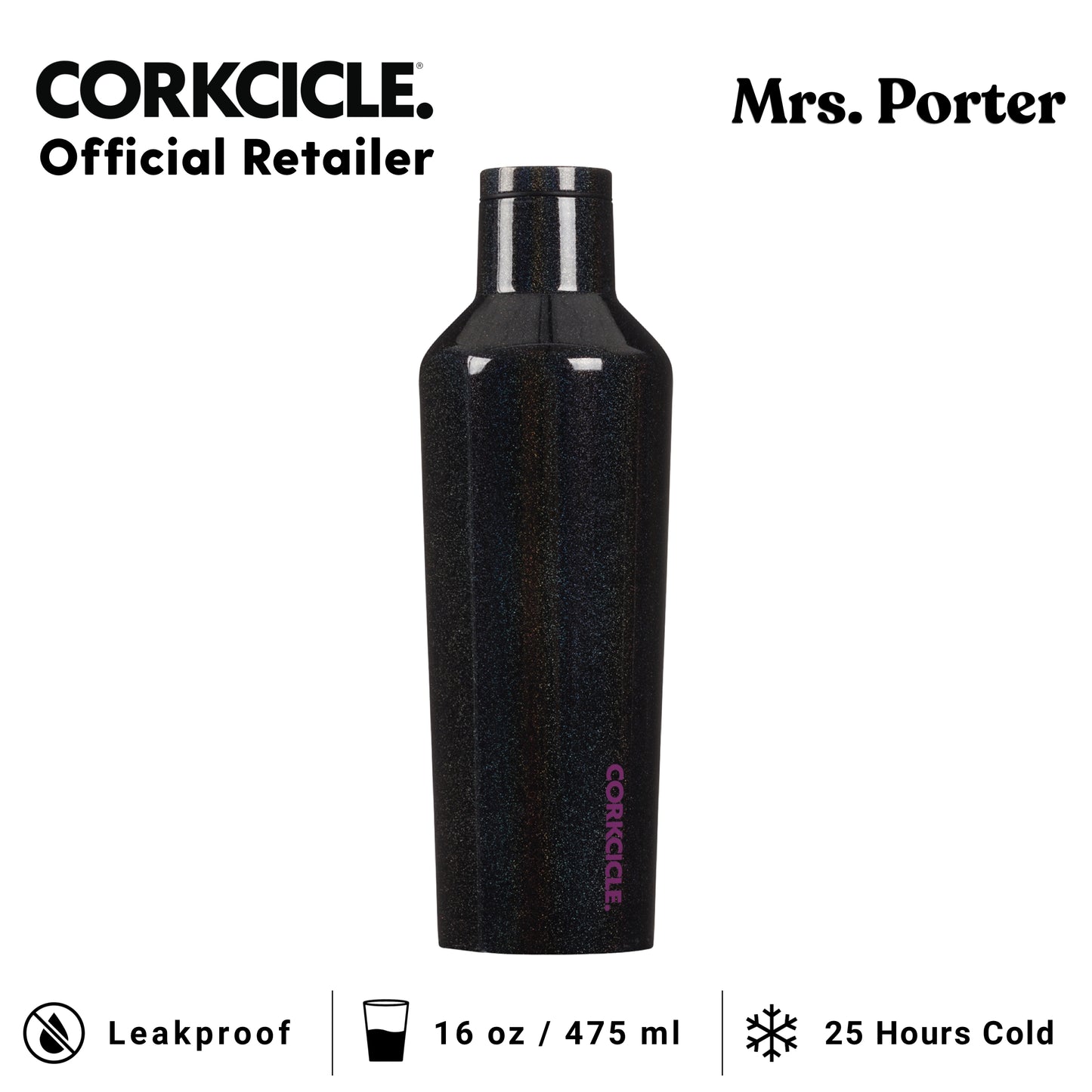 CORKCICLE Canteen 16oz Stainless Water Bottles - Mrs. Porter